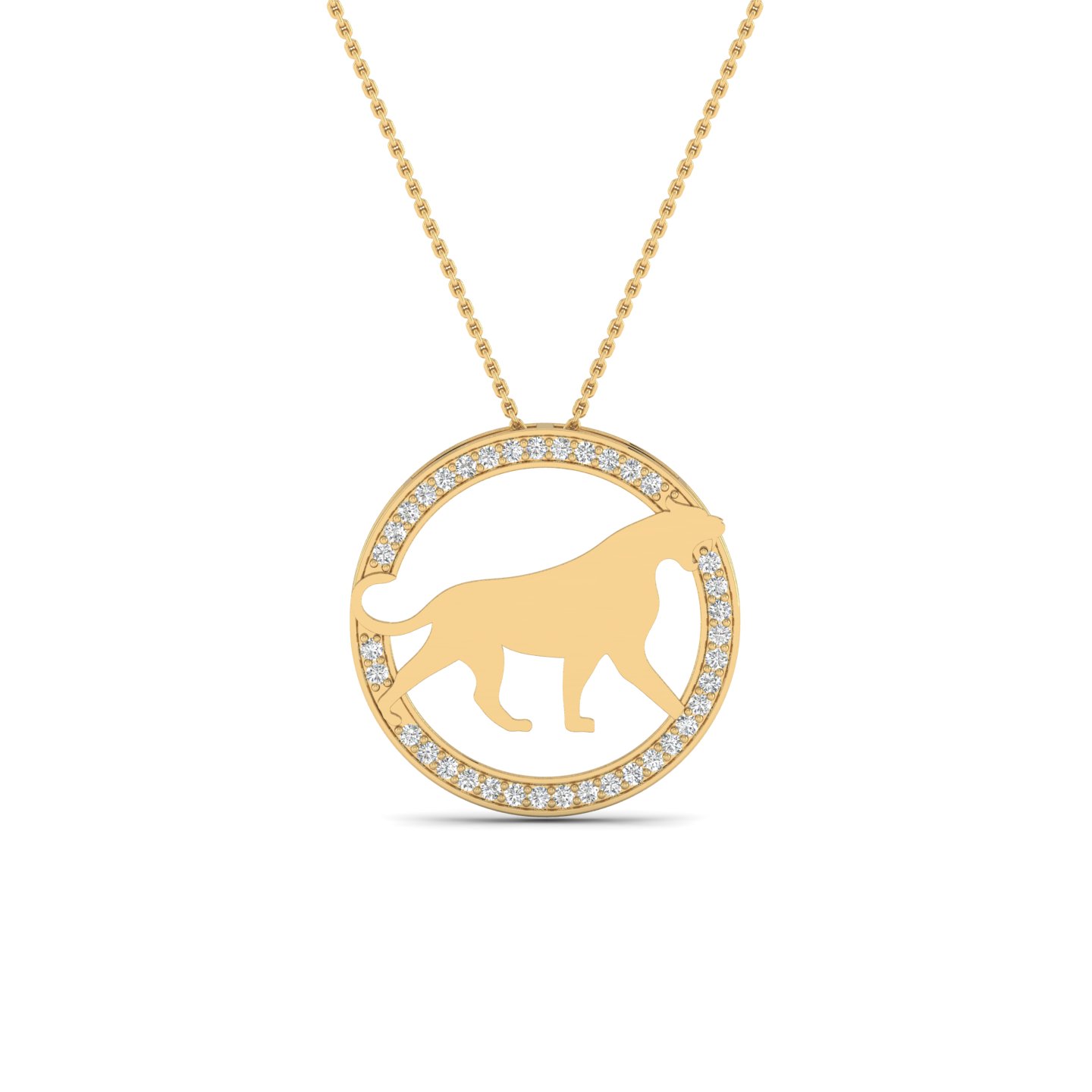 Lunar Panther Pendant