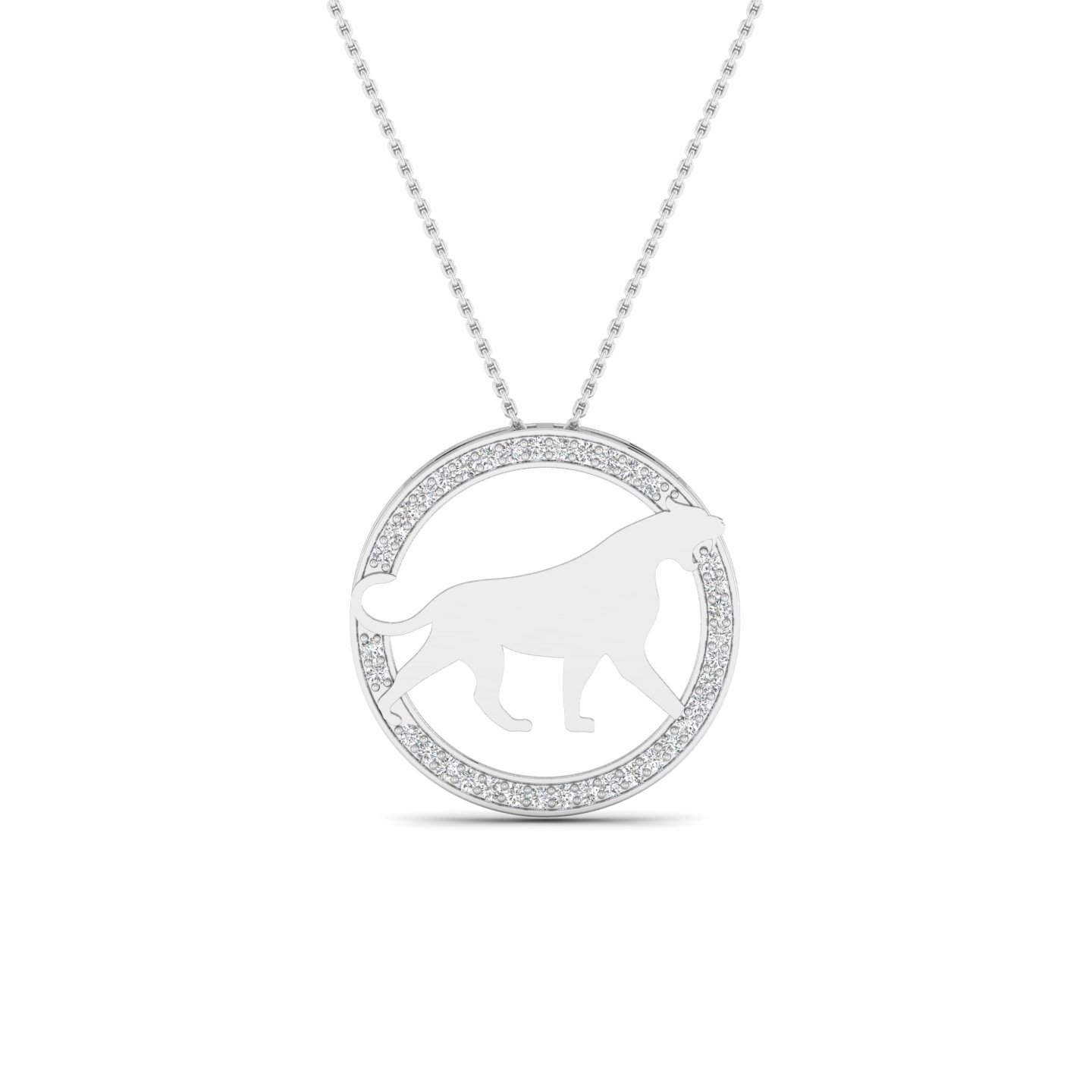 Lunar Panther Pendant