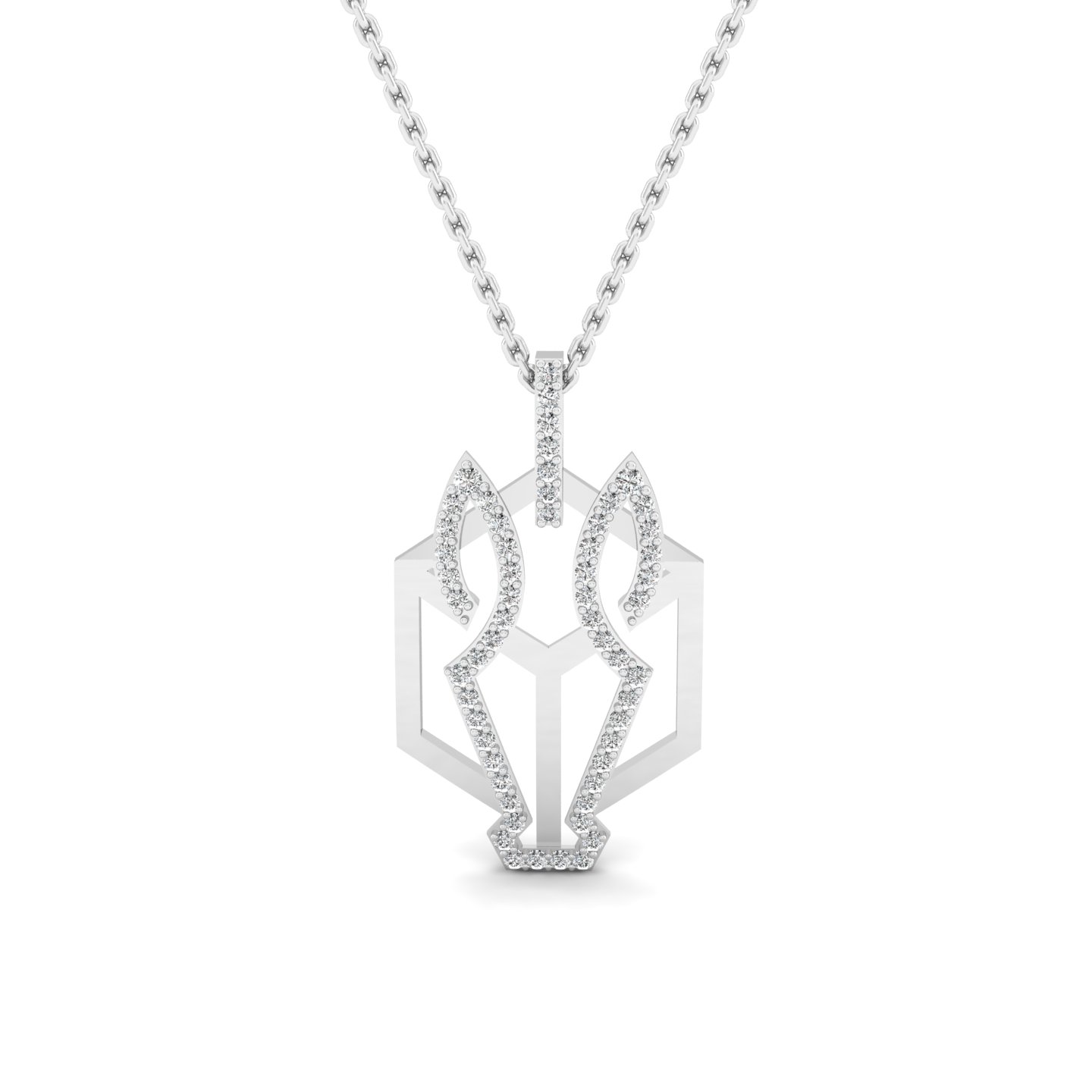 Arctic Wolf Pendant