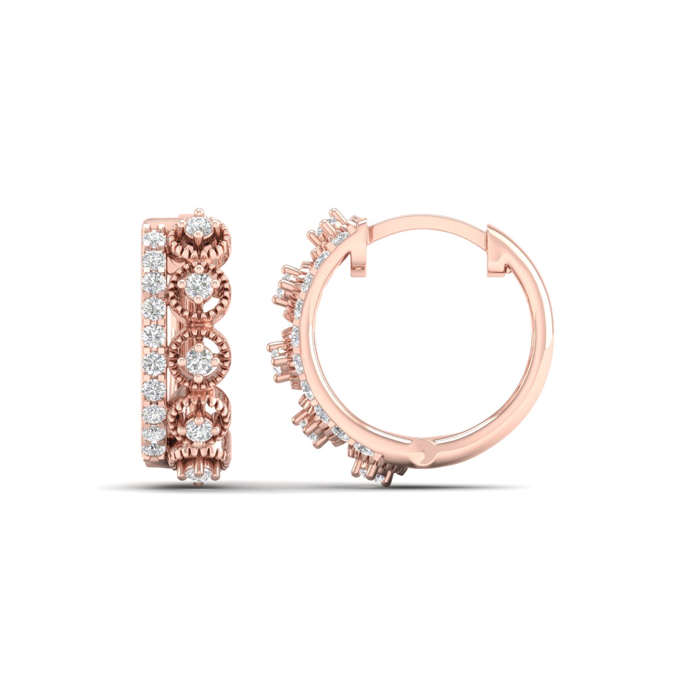 1/4 Cts. Fashion Hoop