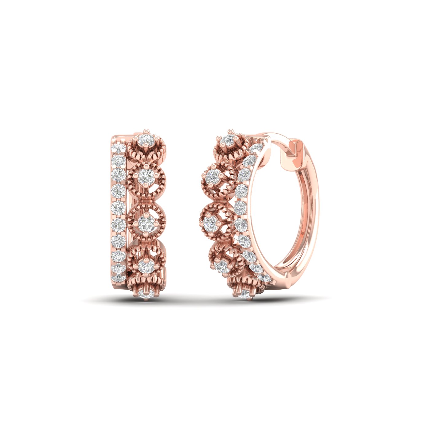 1/4 Cts. Fashion Hoop