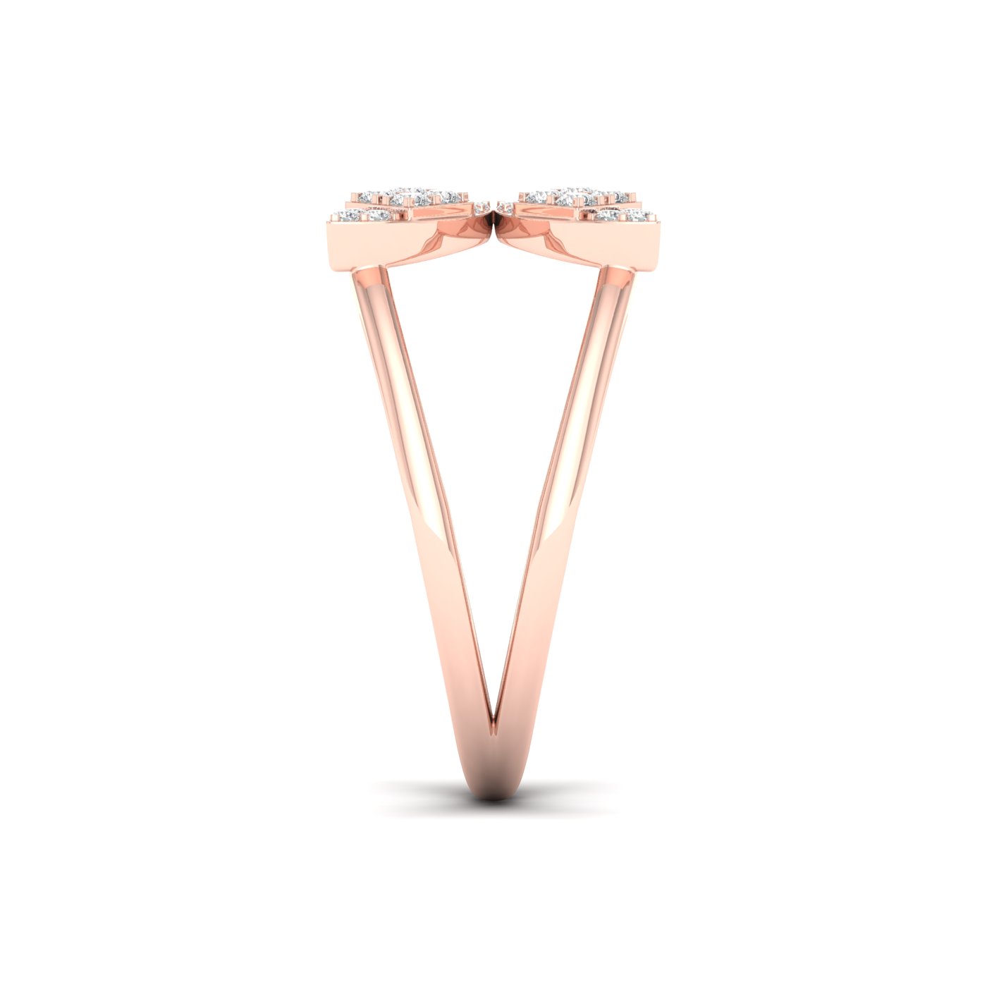 1/3 Cts.Floral Fashion Ring