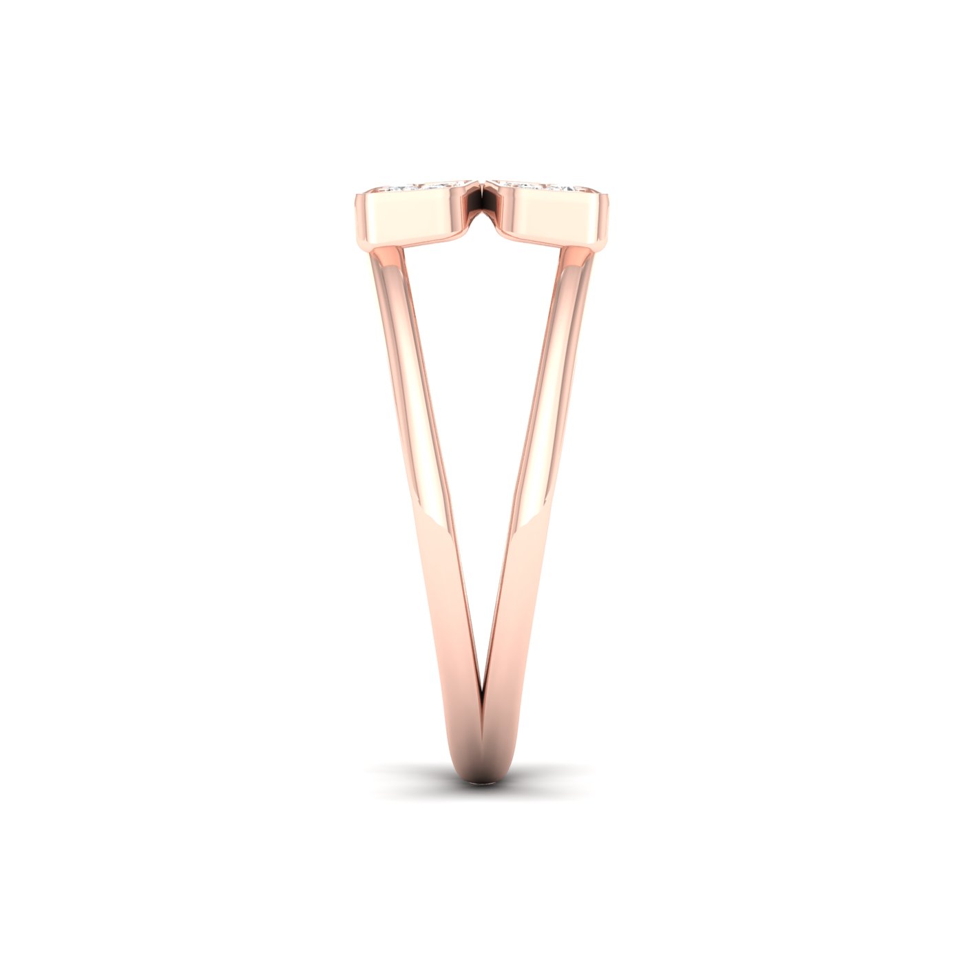 1/5 Cts. Four Petal Fashion Ring