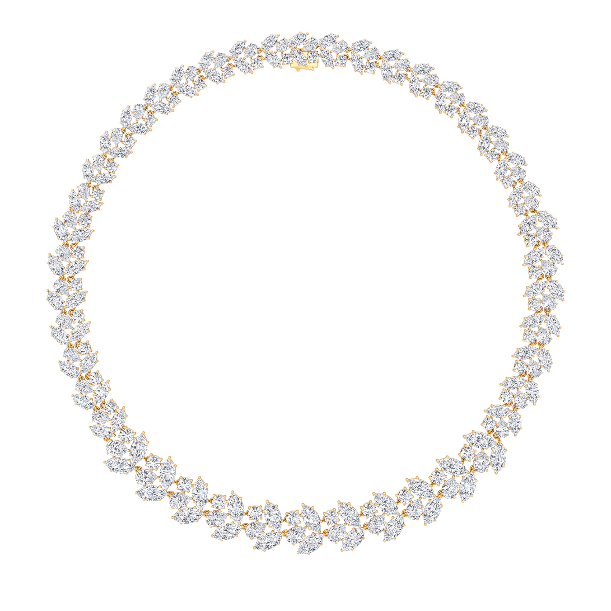 Dazzling Multi Stone Necklace