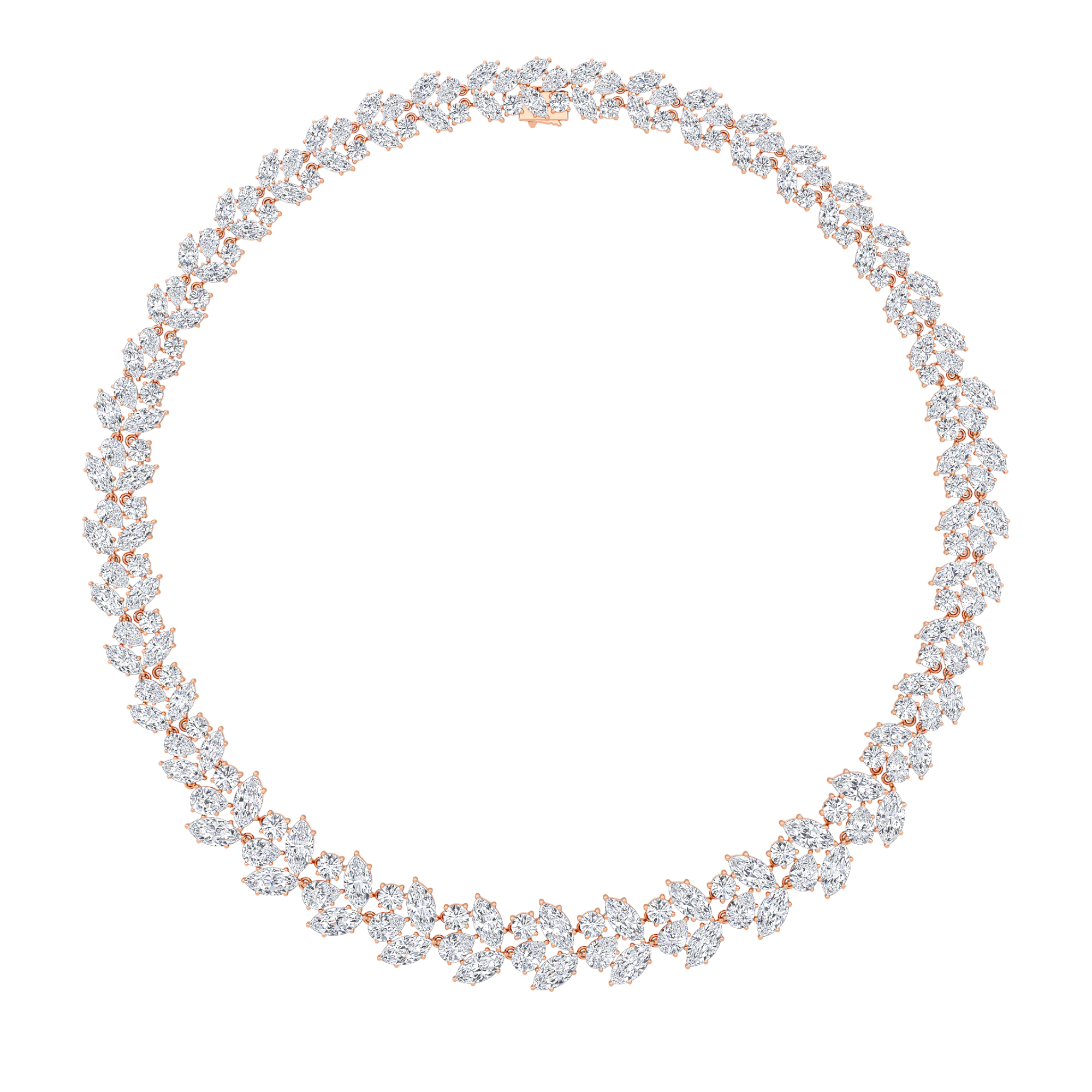 Dazzling Multi Stone Necklace