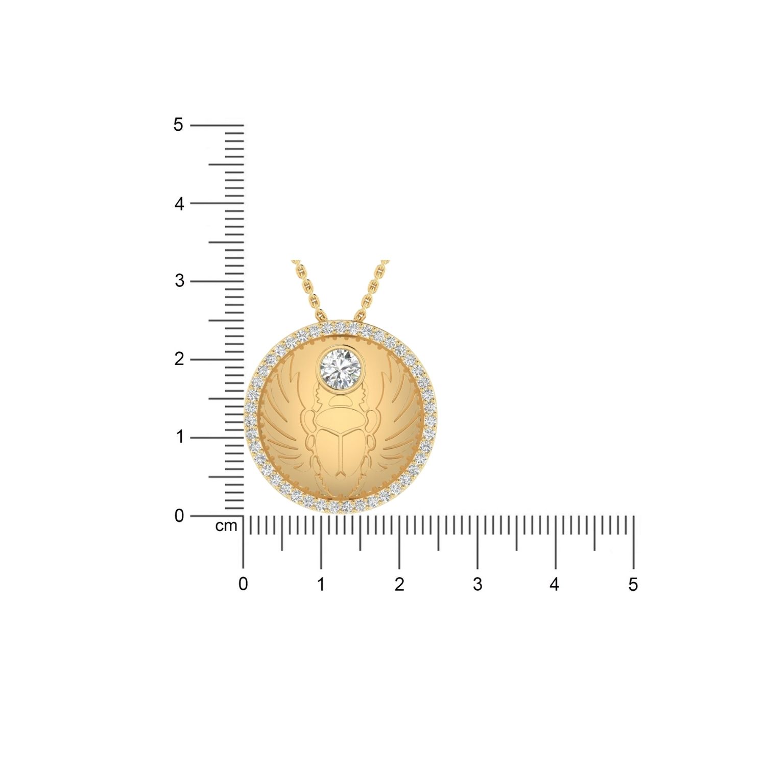 Aurelia Medallion Pendant