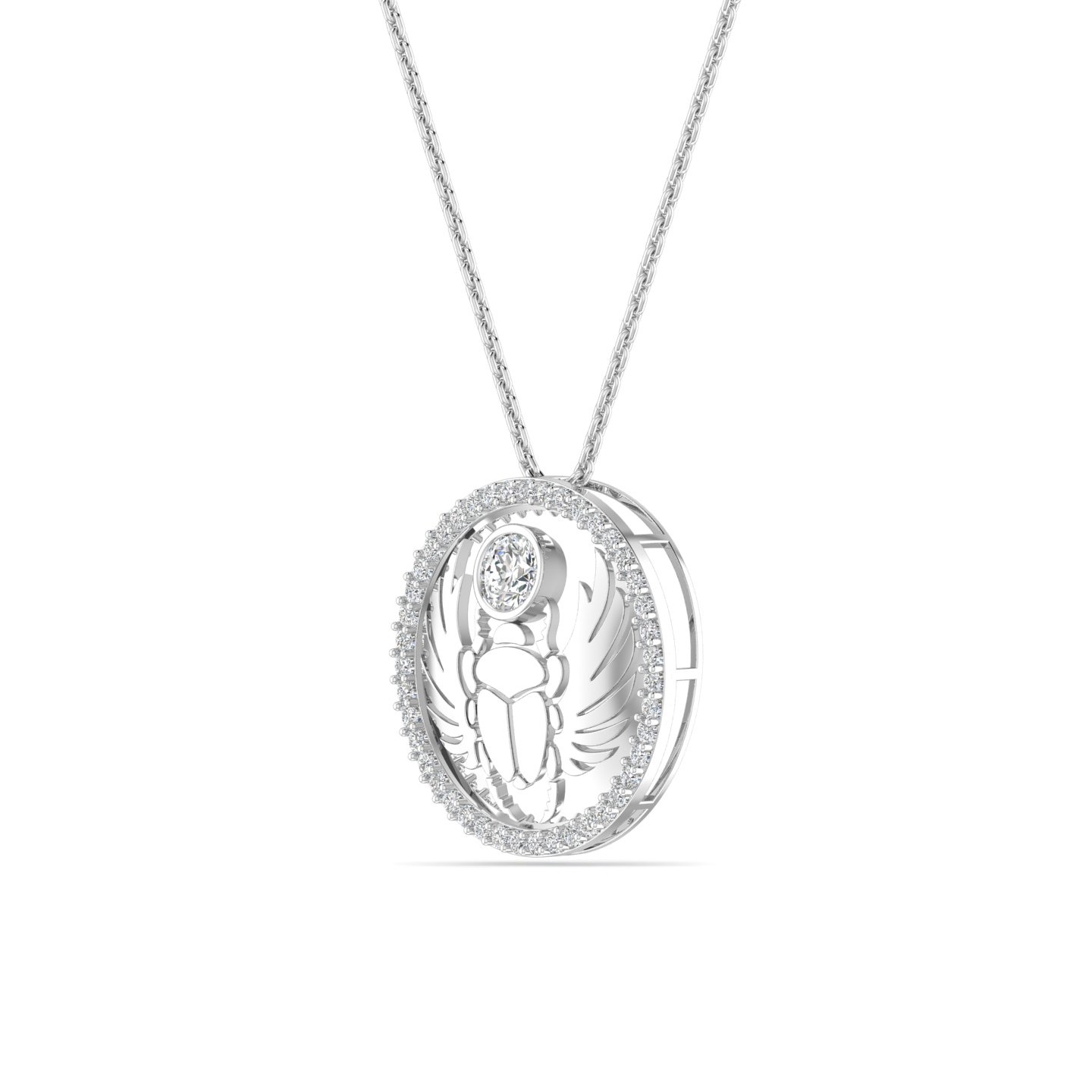 Aurelia Medallion Pendant