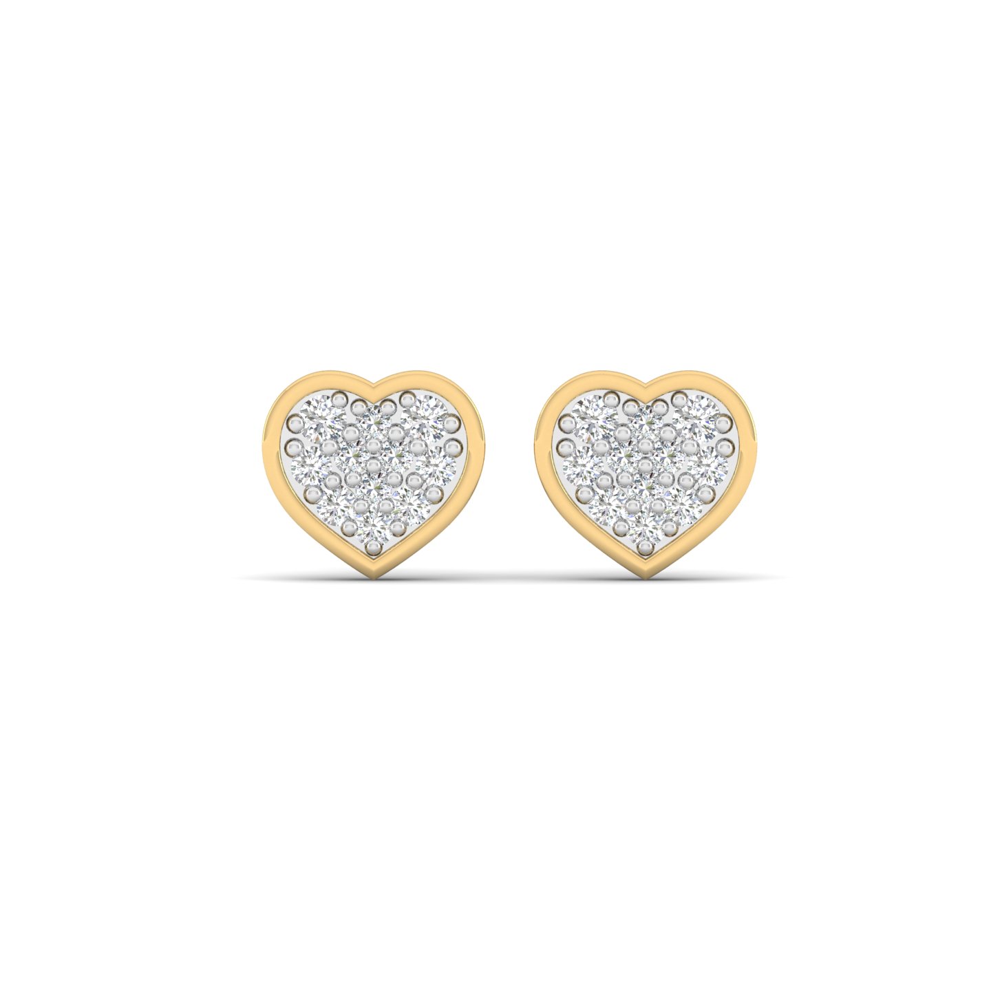 Valor Heart Studs