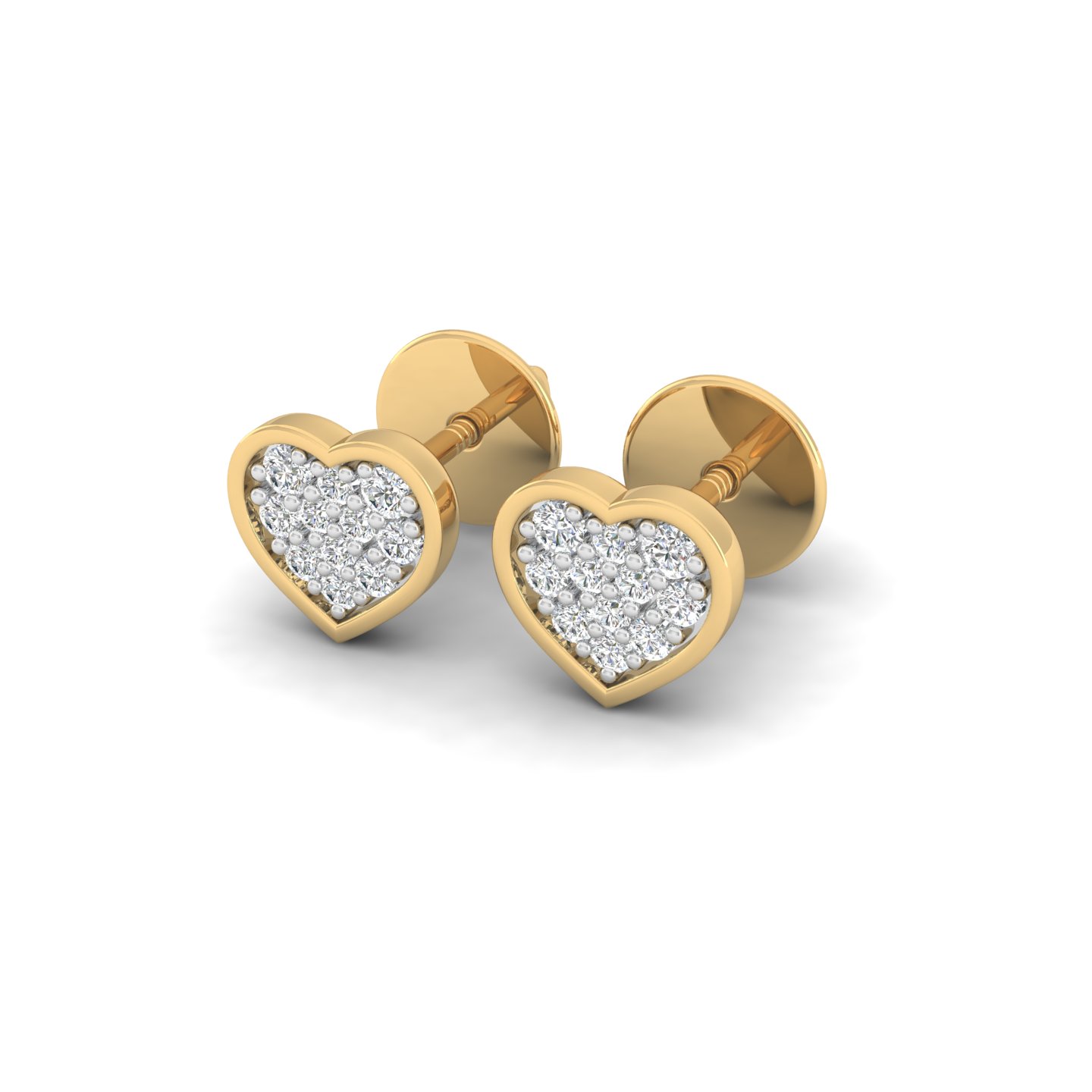 Valor Heart Studs