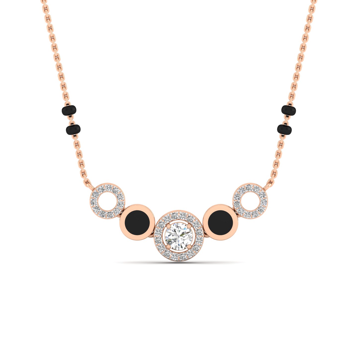 Noir Orbit Mangalsutra