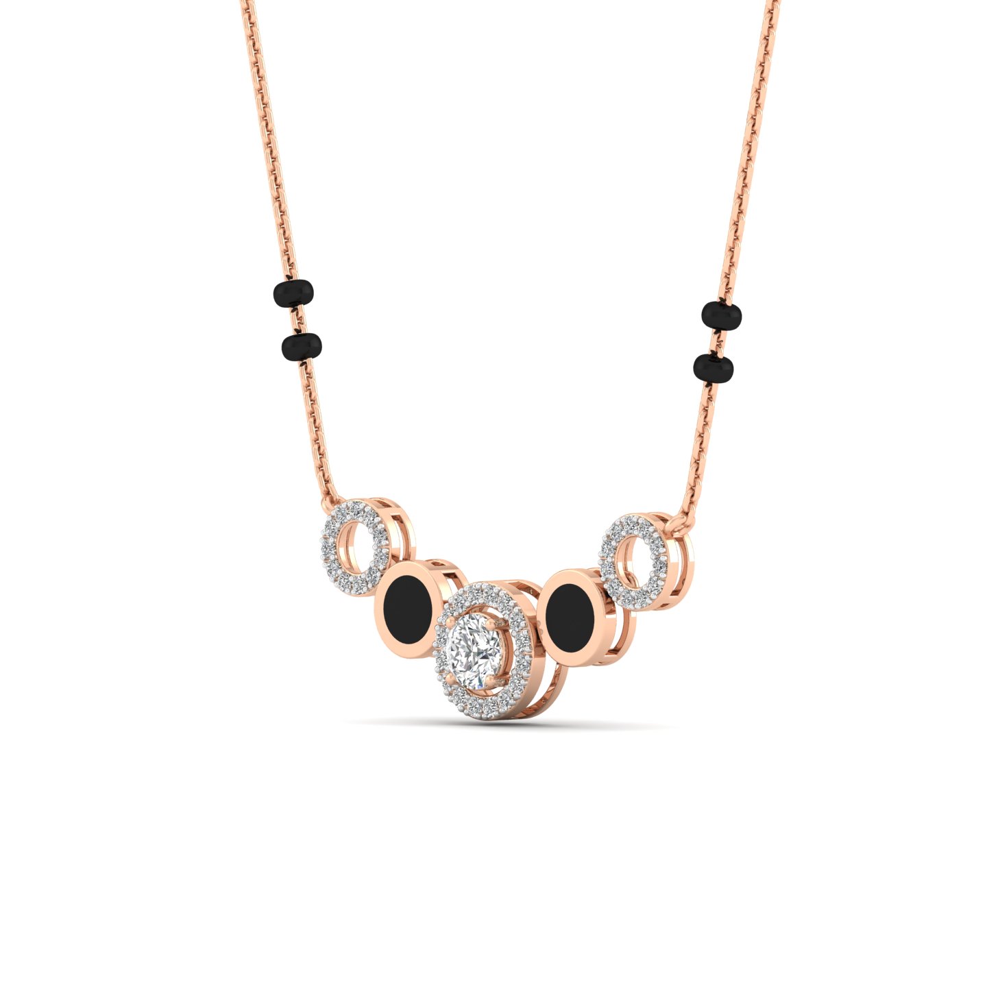 Noir Orbit Mangalsutra