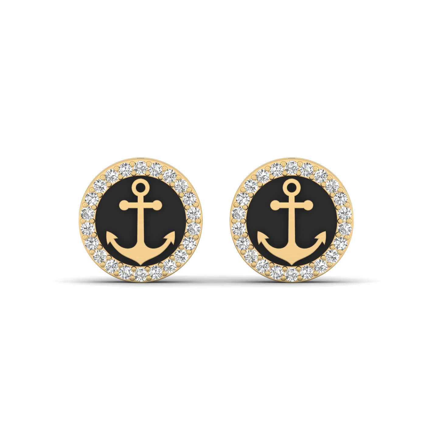 Anchorline Diamond Studs
