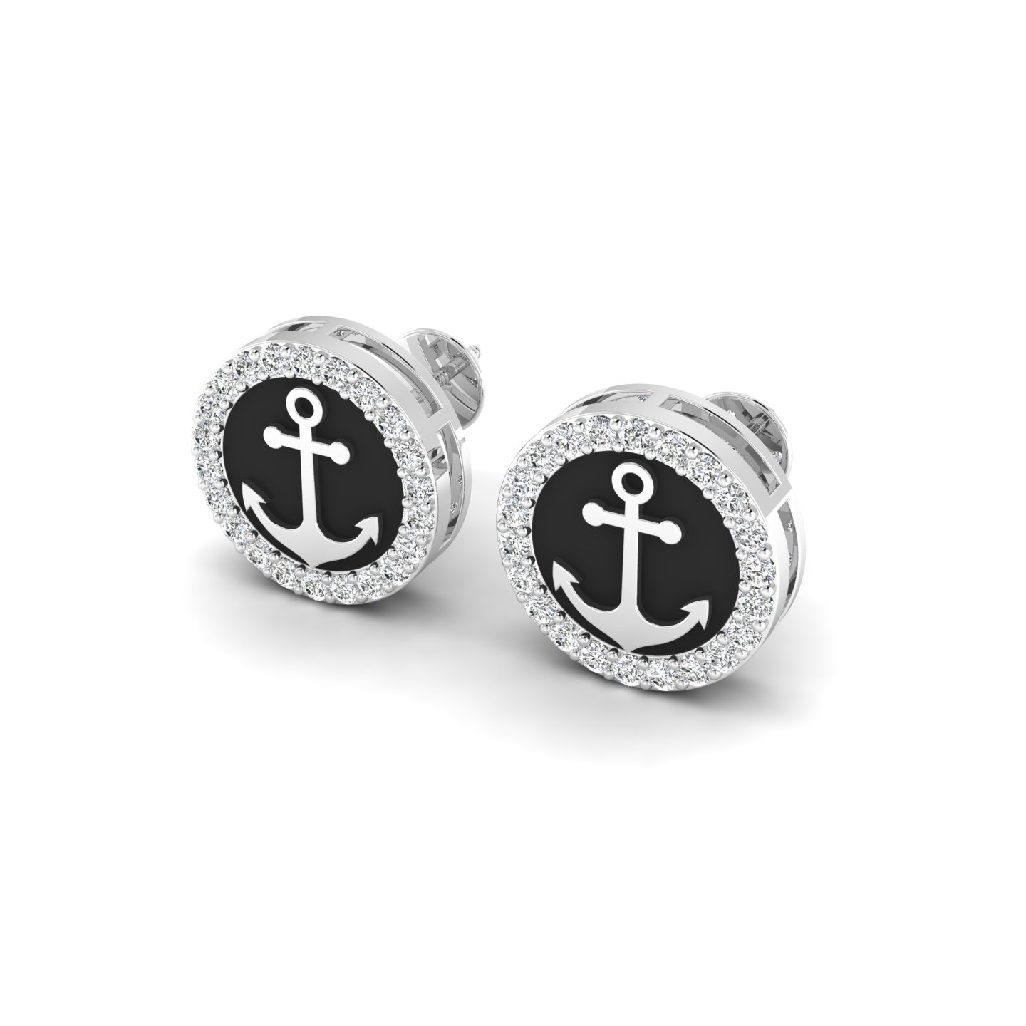 Anchorline Diamond Studs