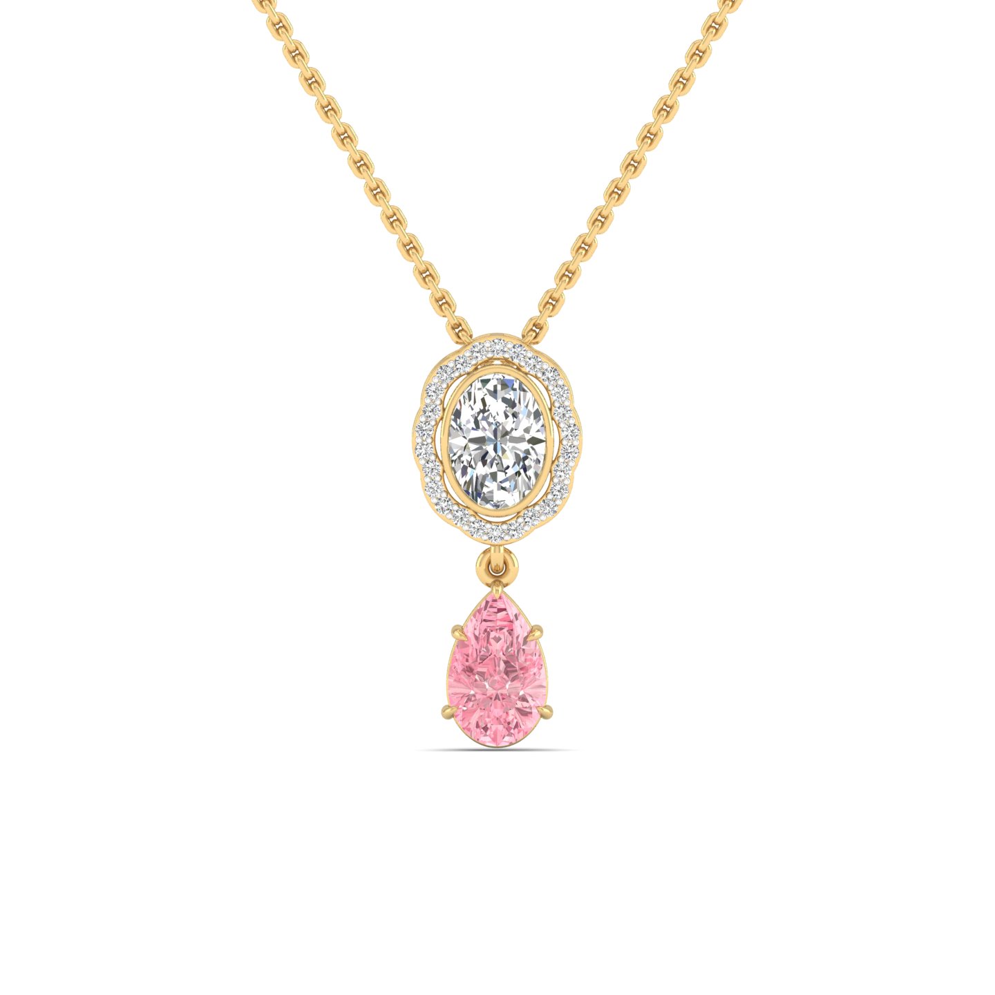 Blush Duet Pendant