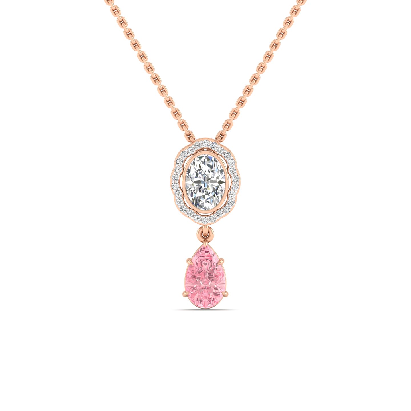 Blush Duet Pendant