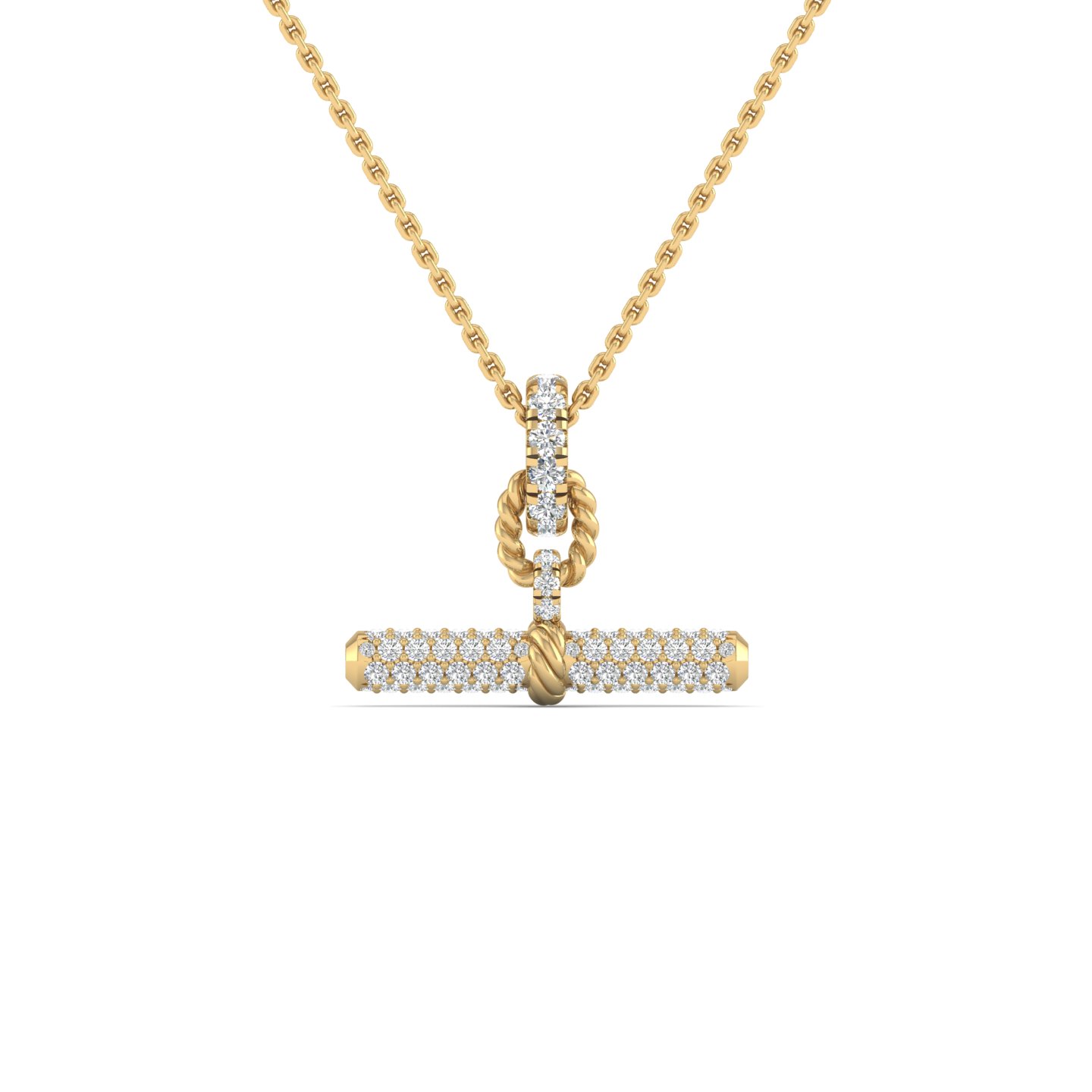 Diamond Knot Pendant