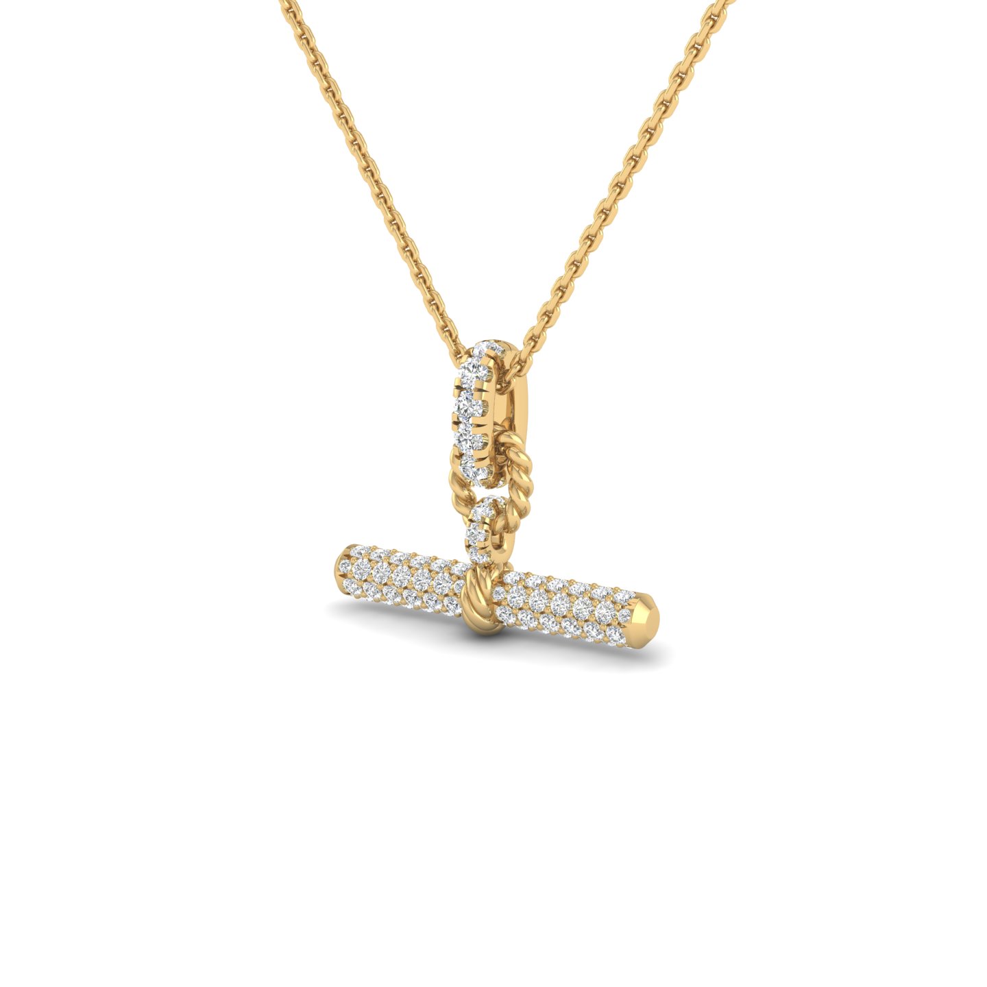 Diamond Knot Pendant
