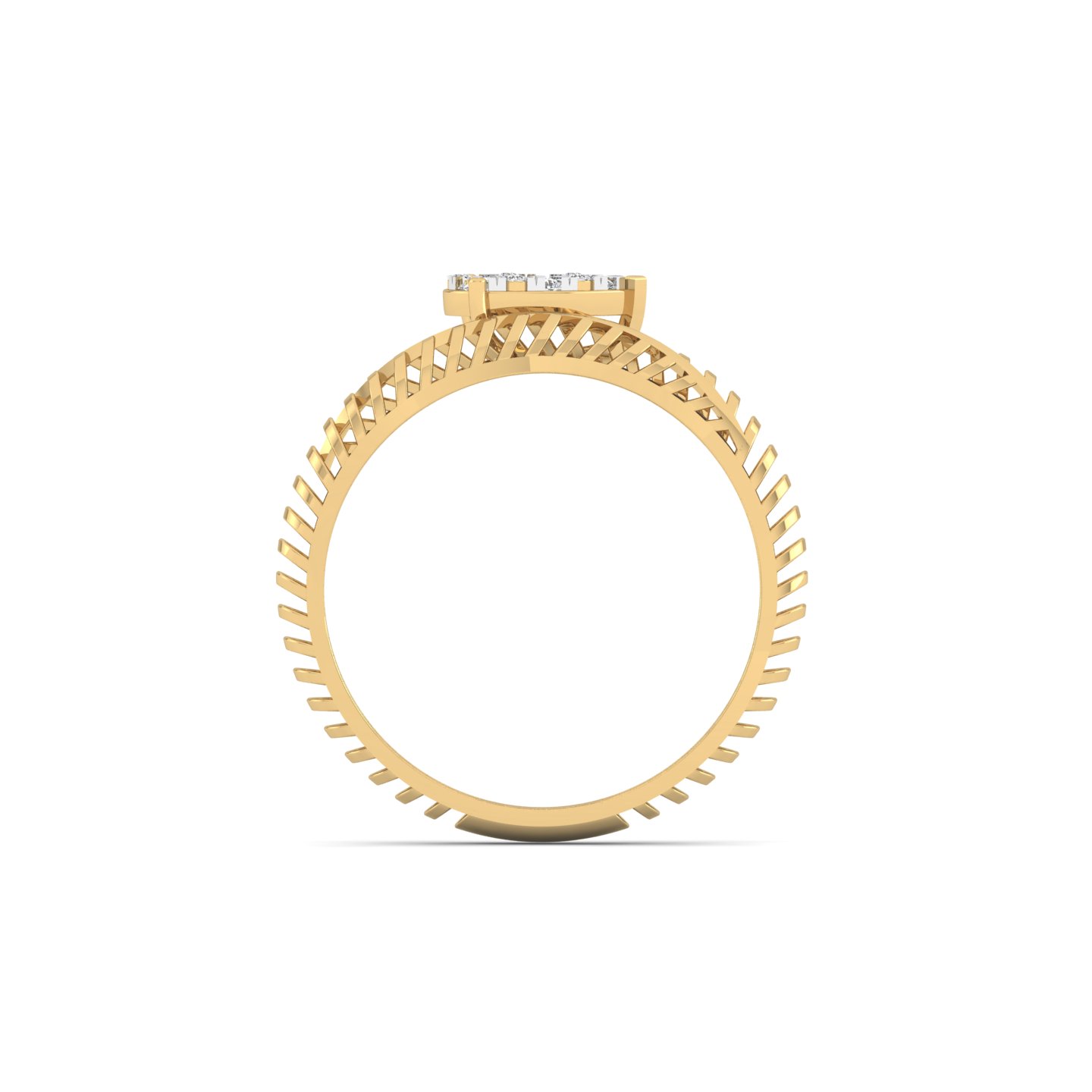 Poire Twist Ring