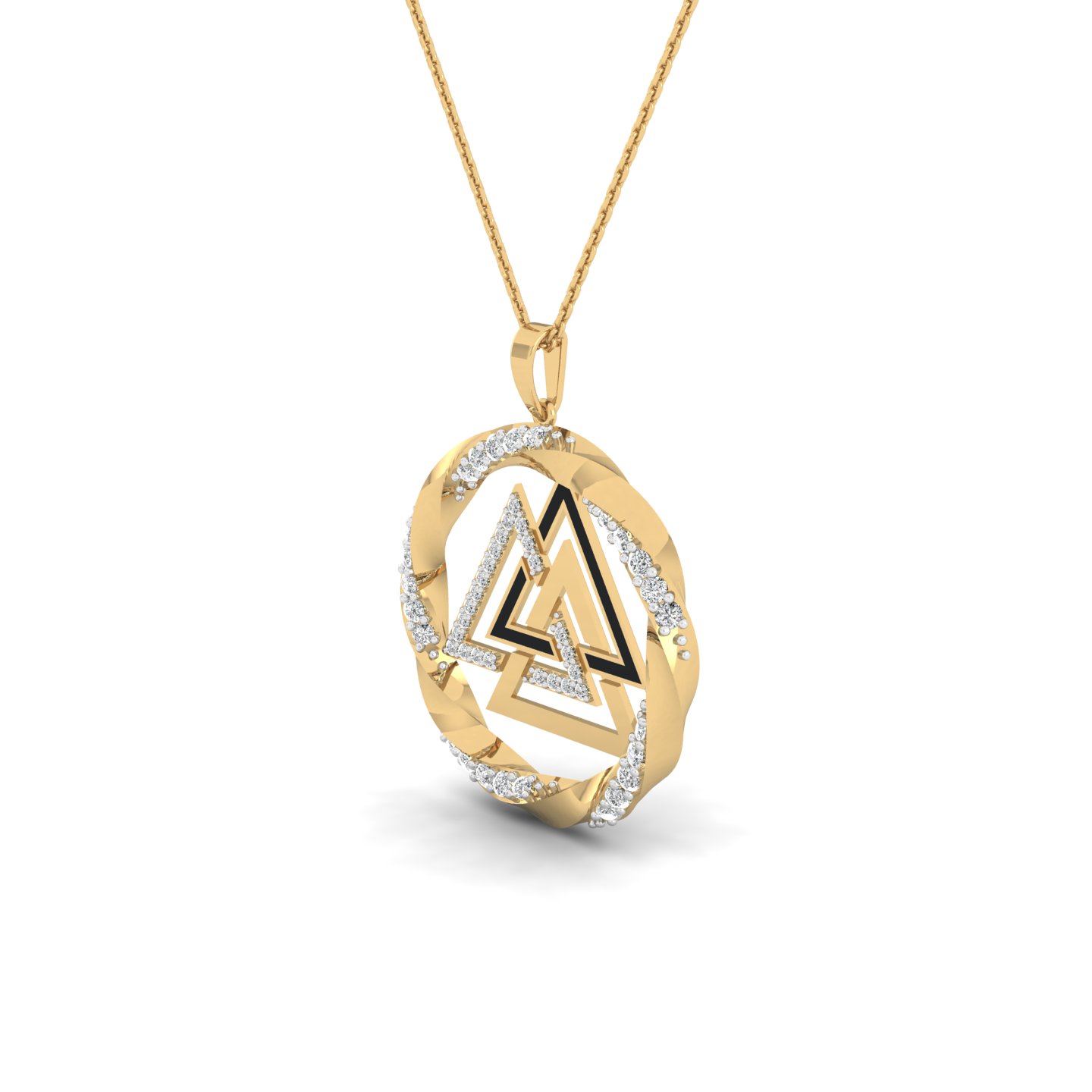 The Odin Valknut Pendant