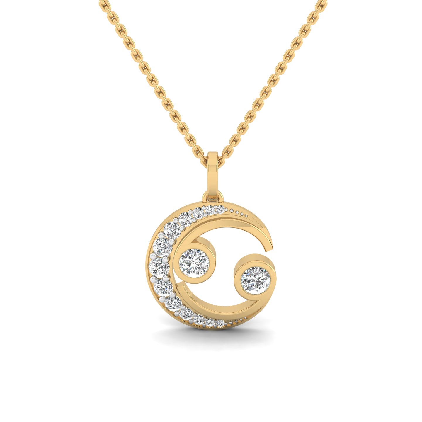 Cancer Moonlight Pendant