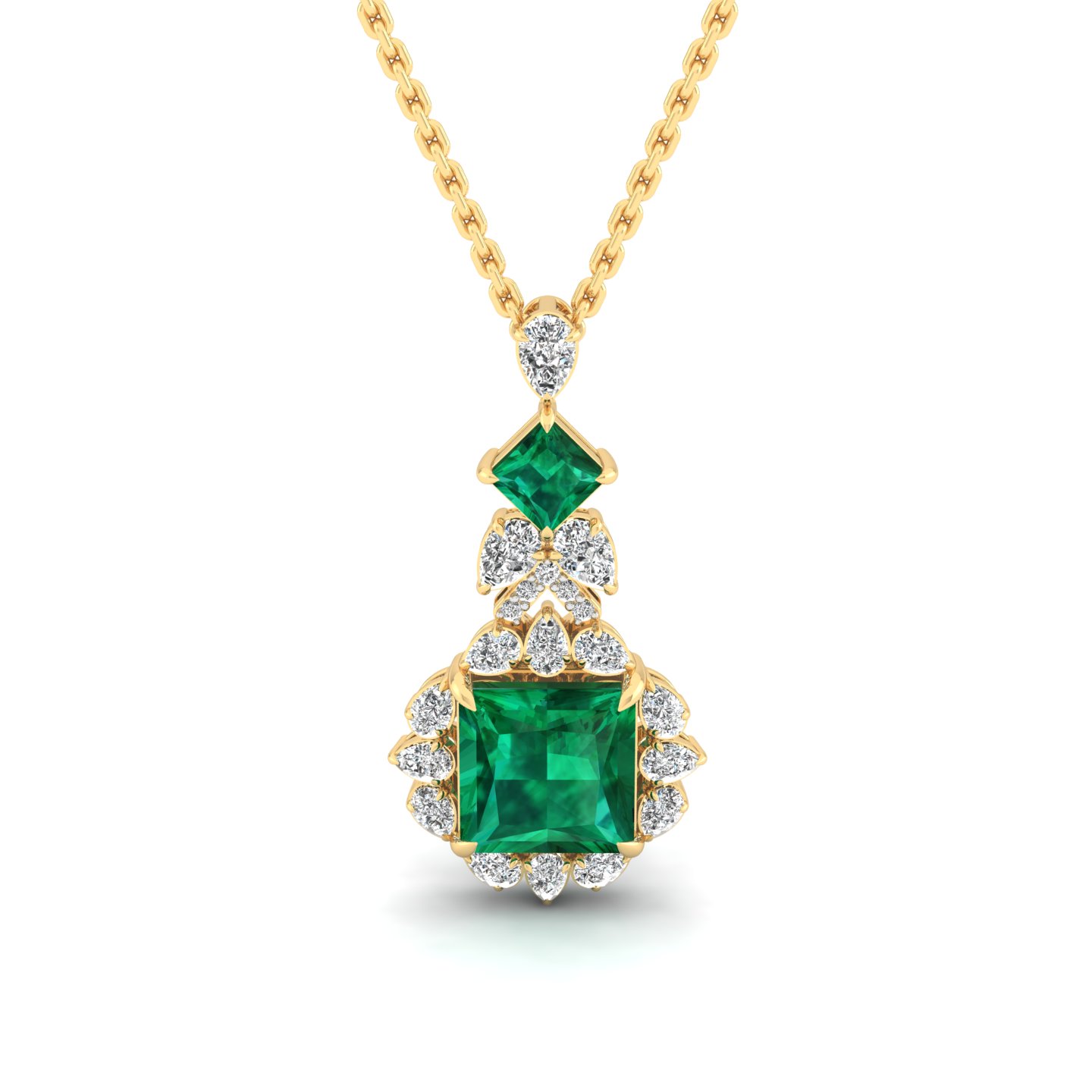 Emerald Majesty Pendant