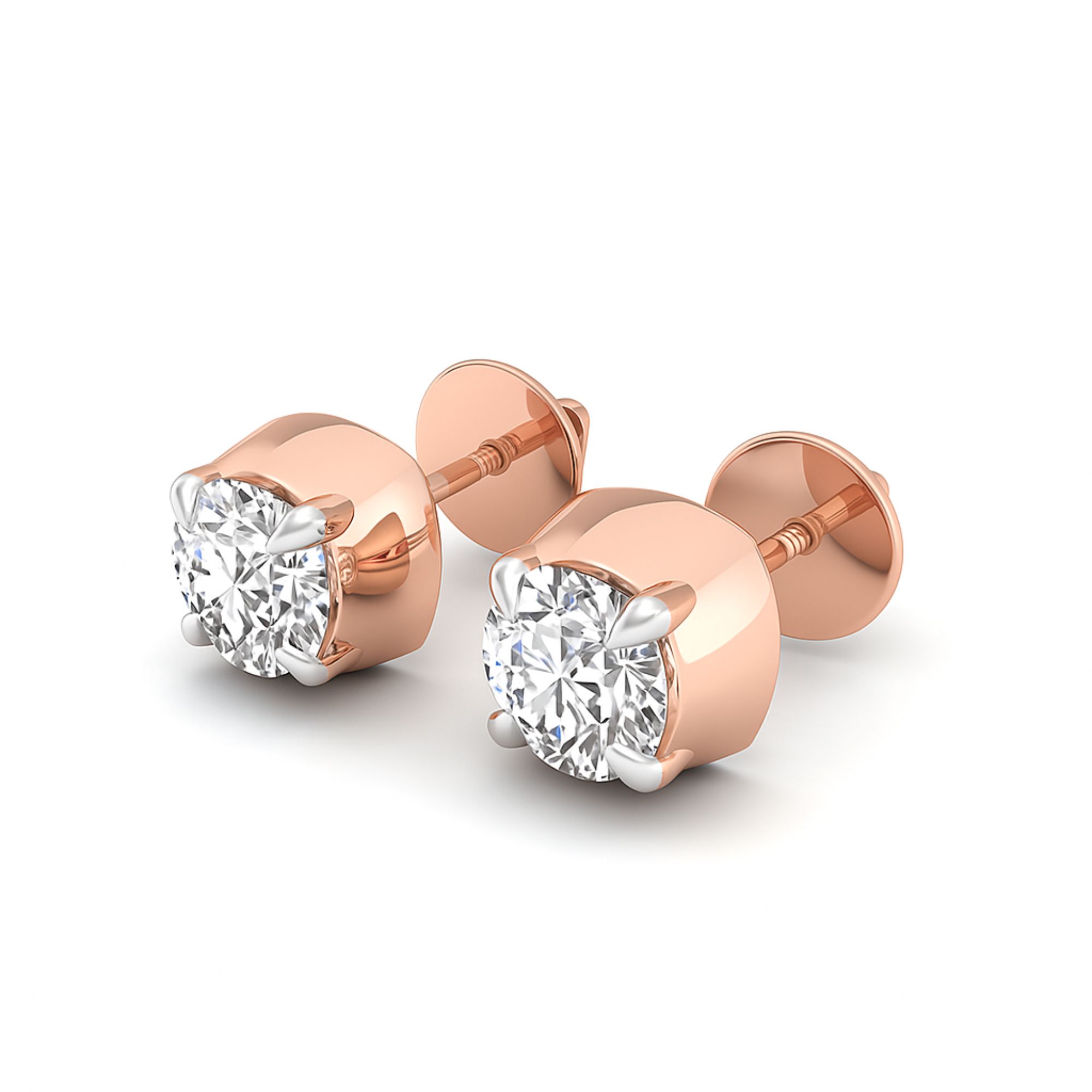 Celeste Solitaire Studs