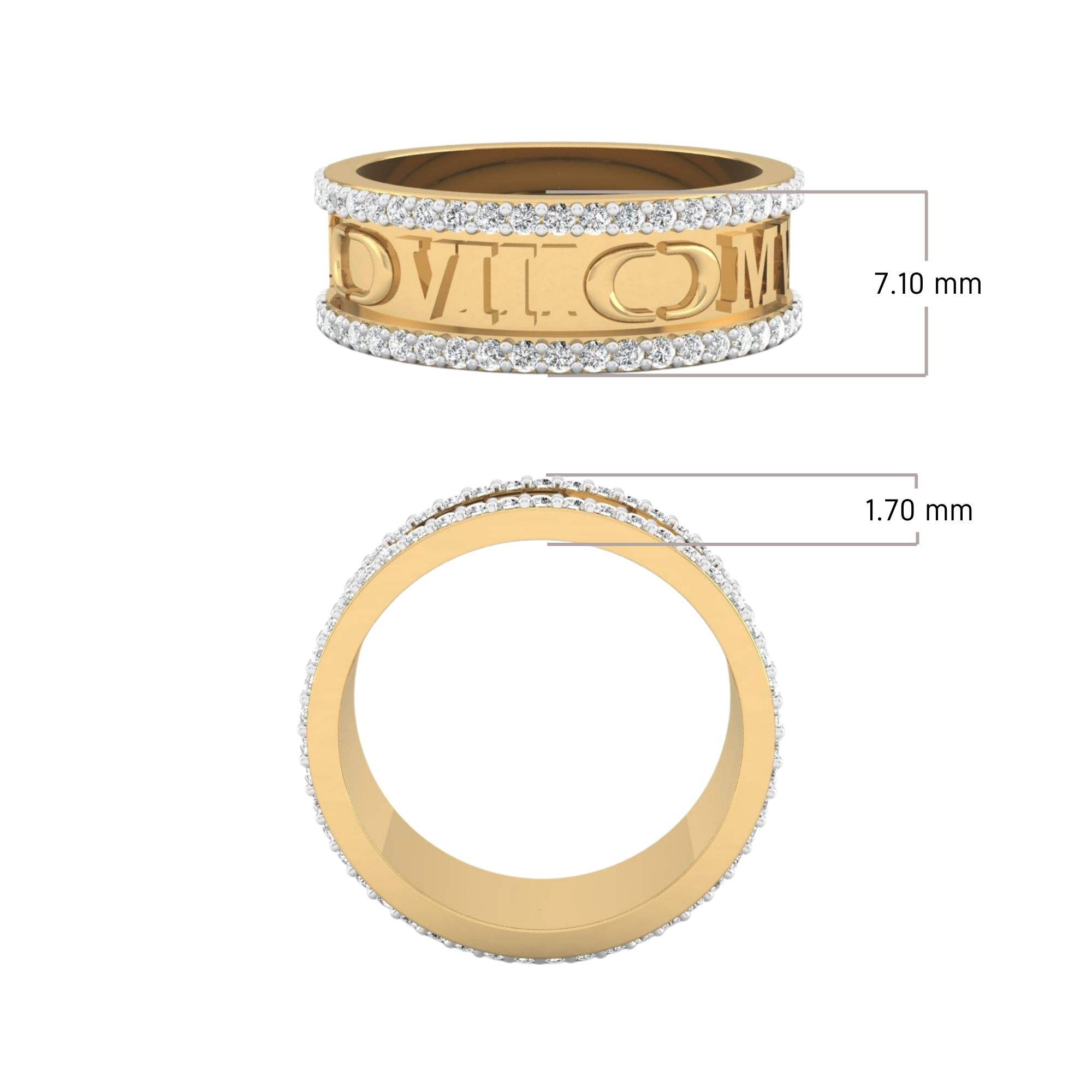 Eterna Crest Ring