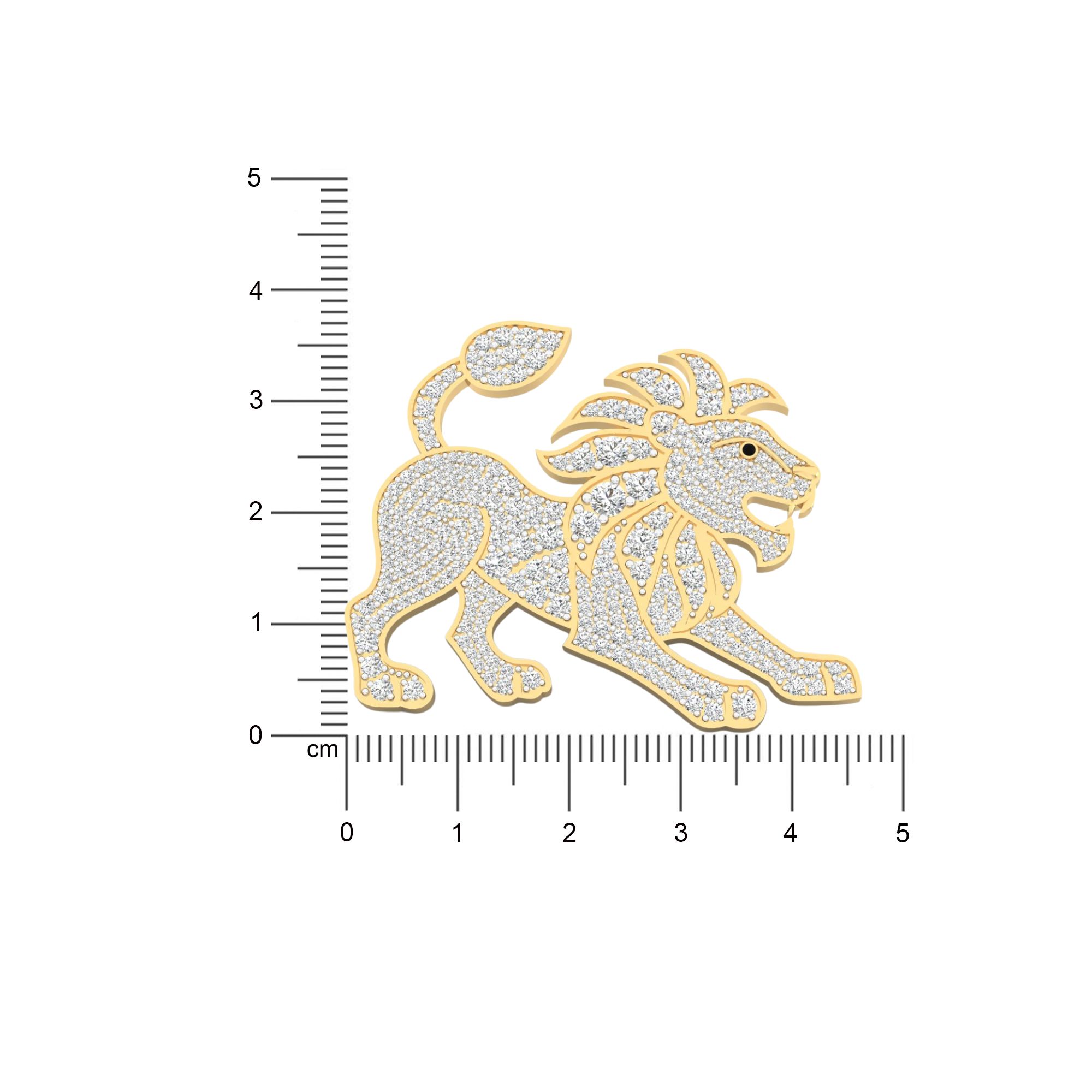Imperion Lion Brooch