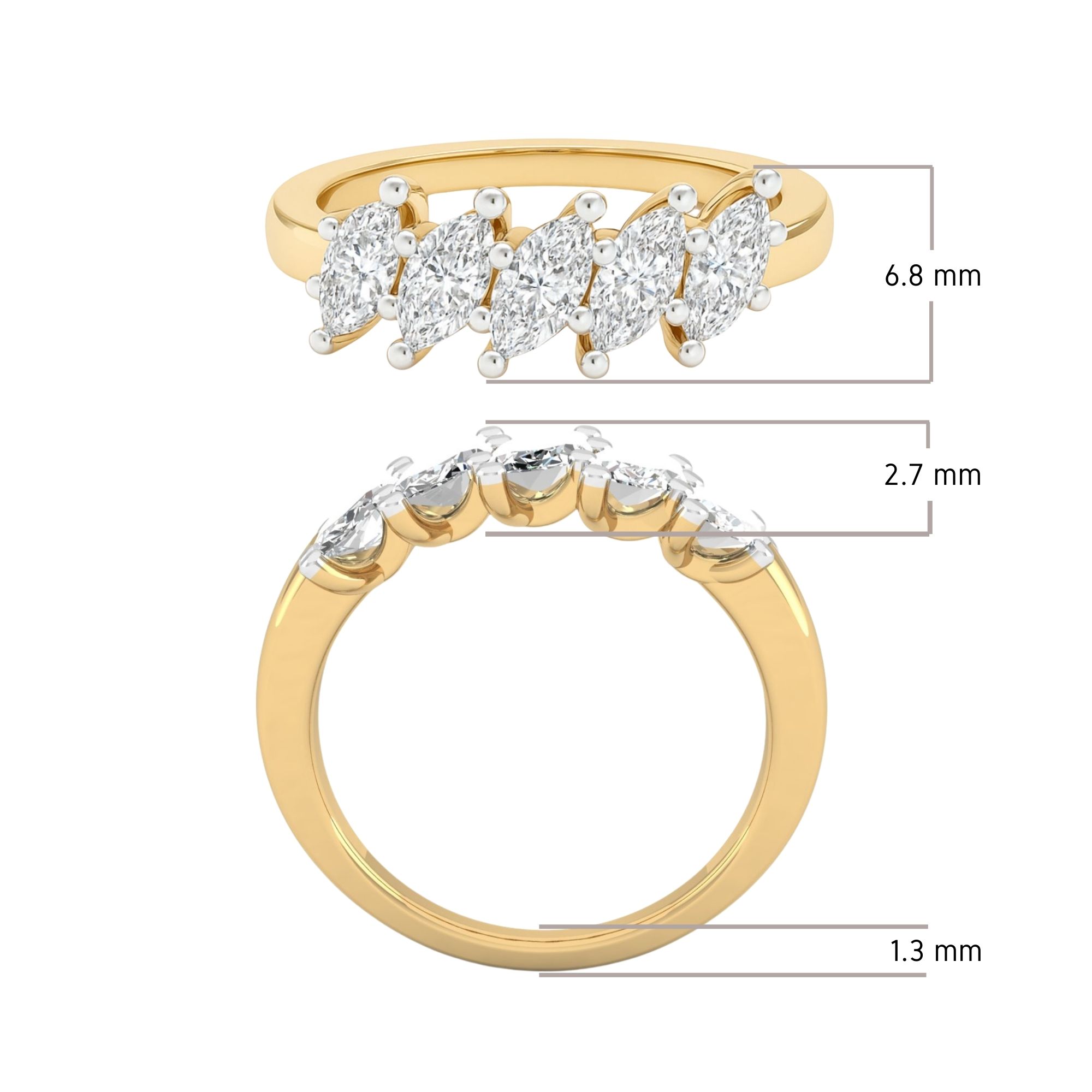 Celeste Solitaire Ring