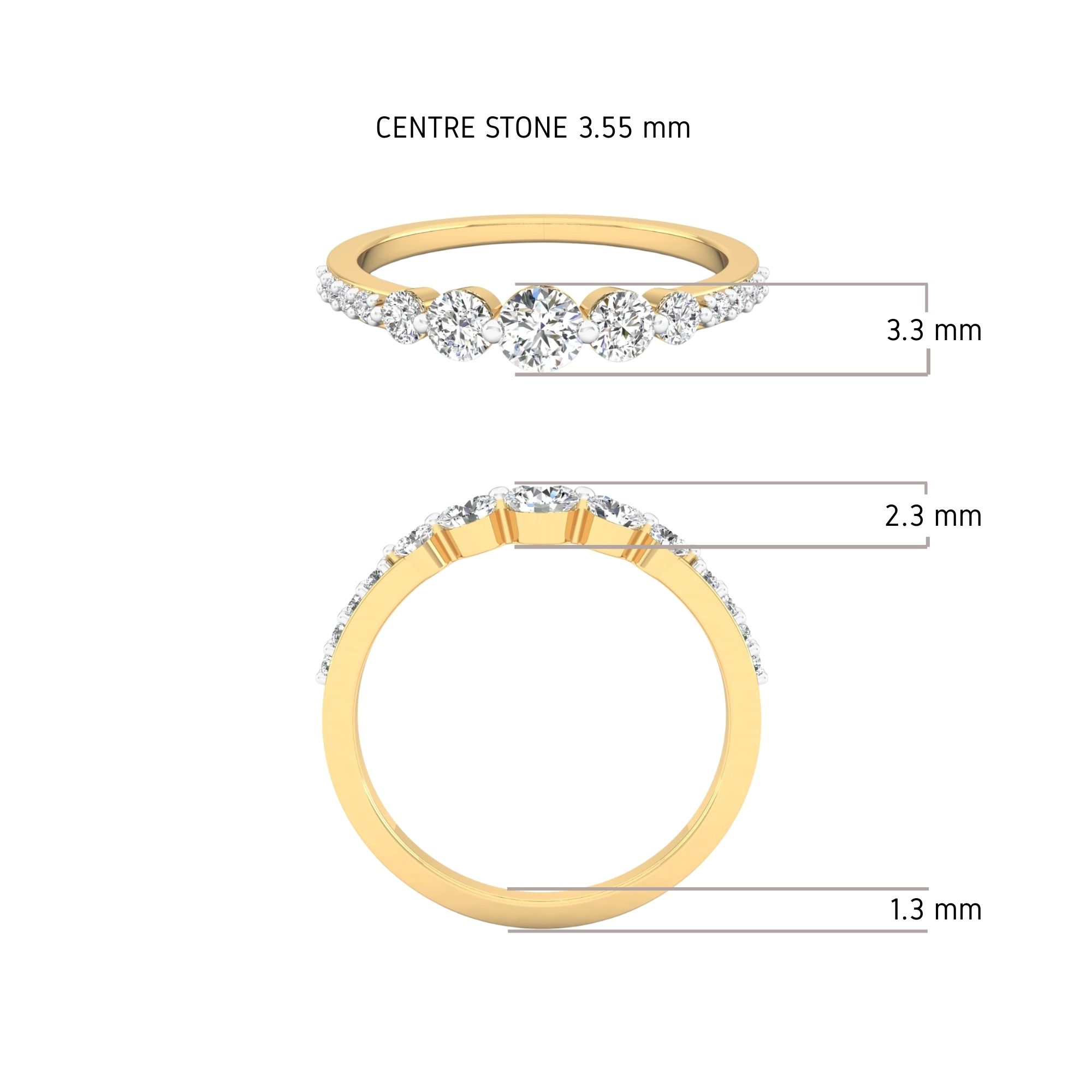 Eterna Linea Ring