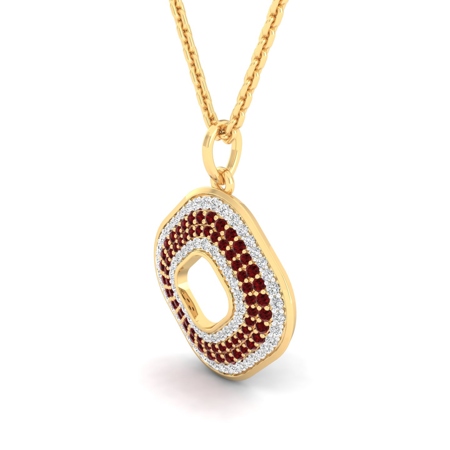Scarlet Halo Pendant