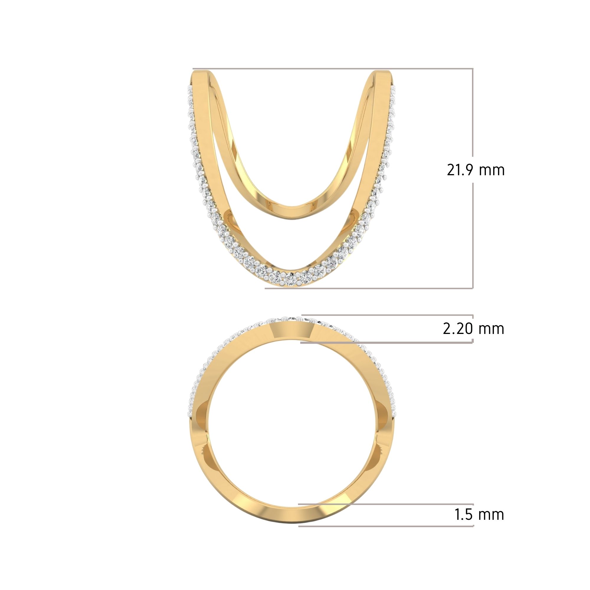 Sovereign Curve Ring