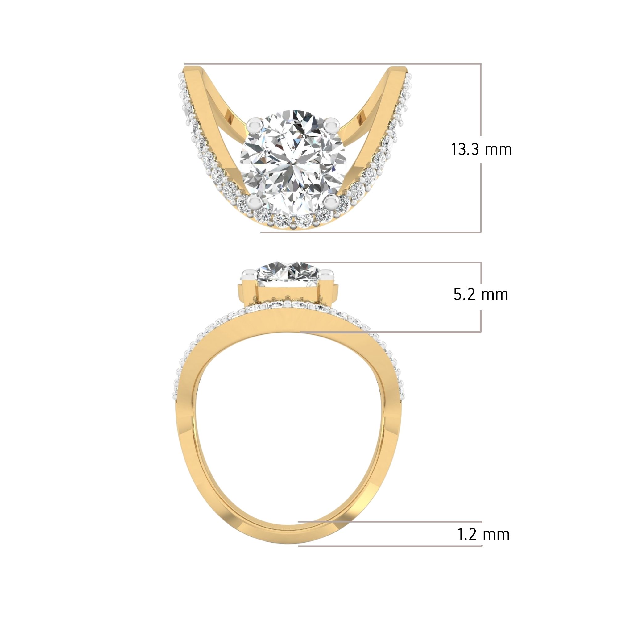 Astra Diamond Ring