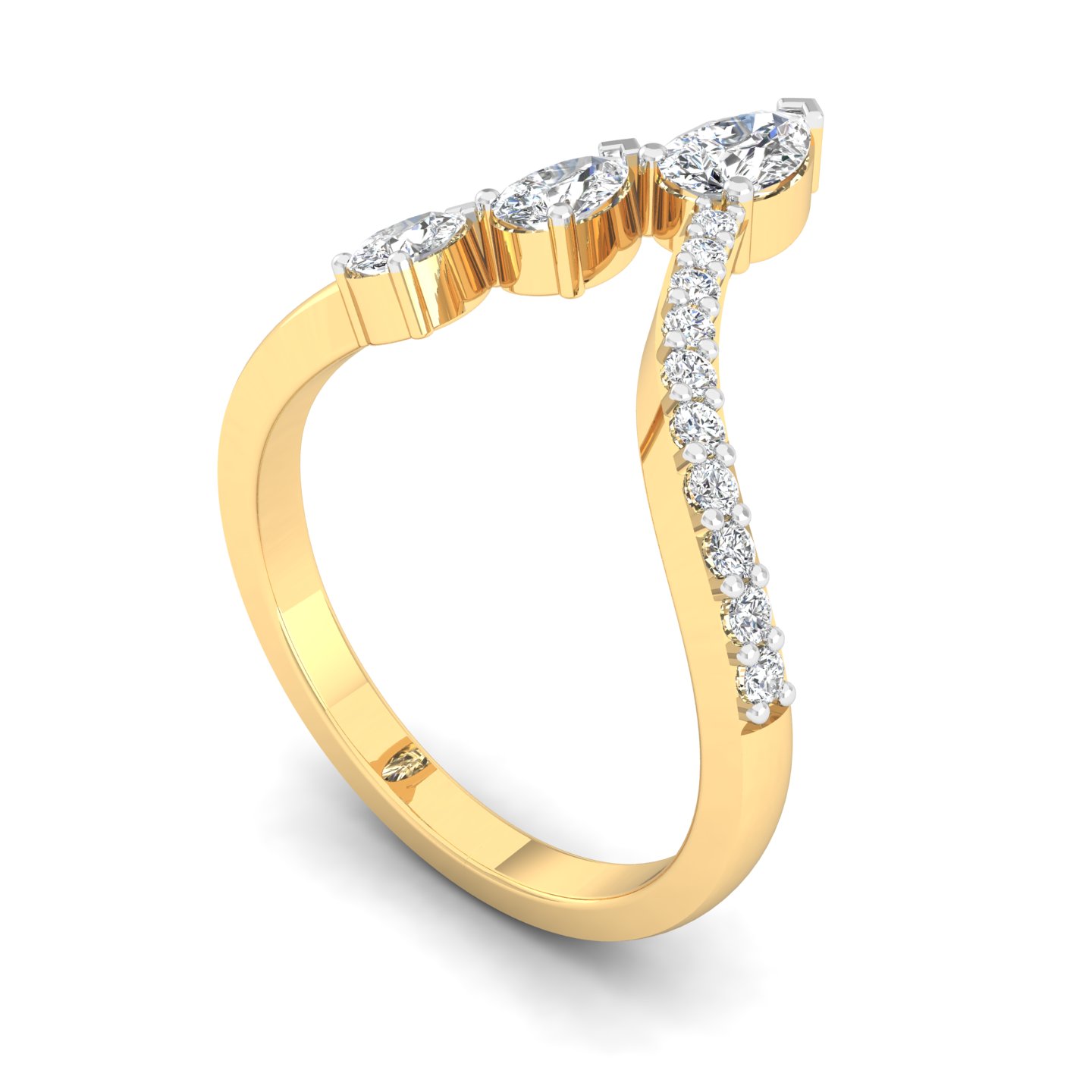 Eclipse Diamond Ring