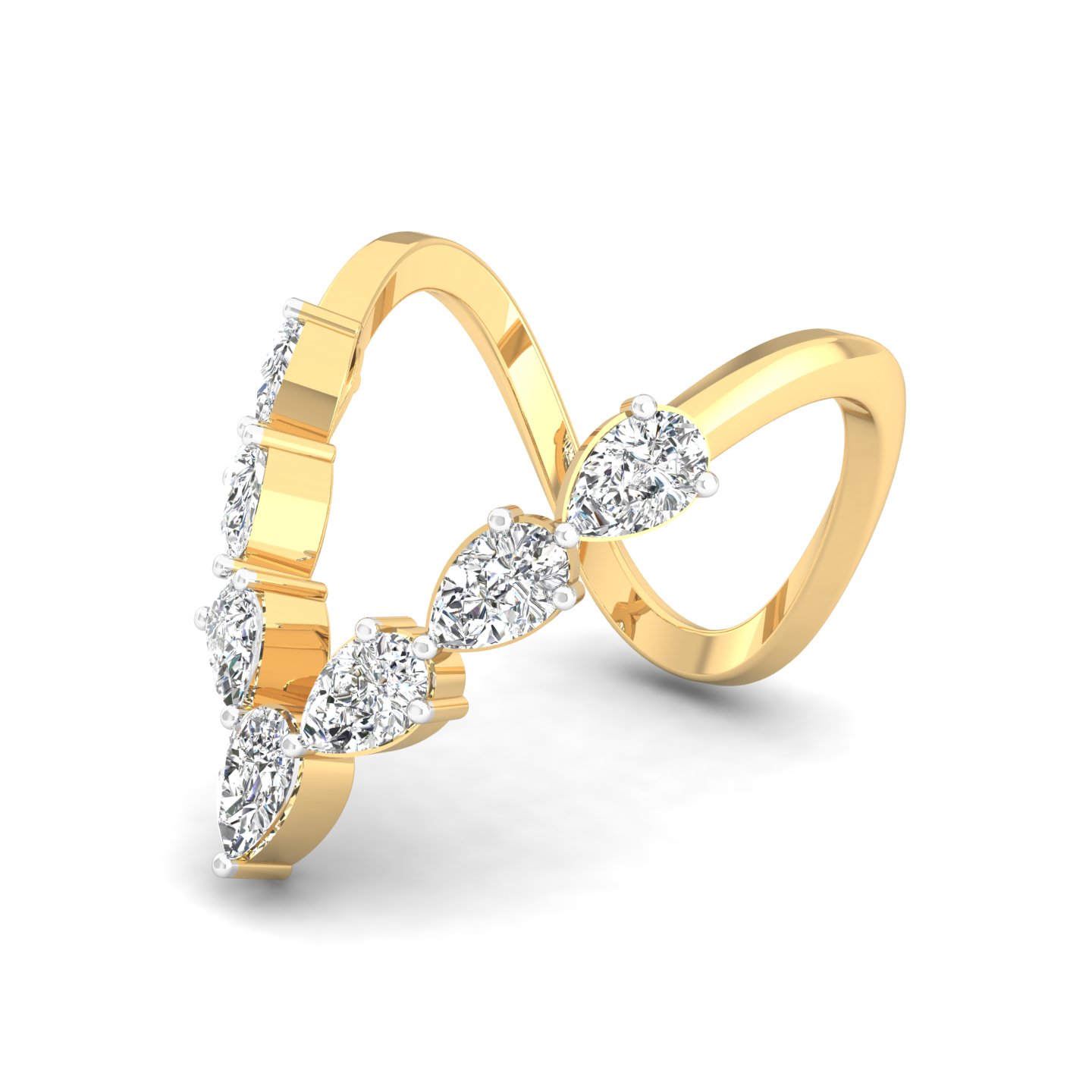 Crescent Glow Ring