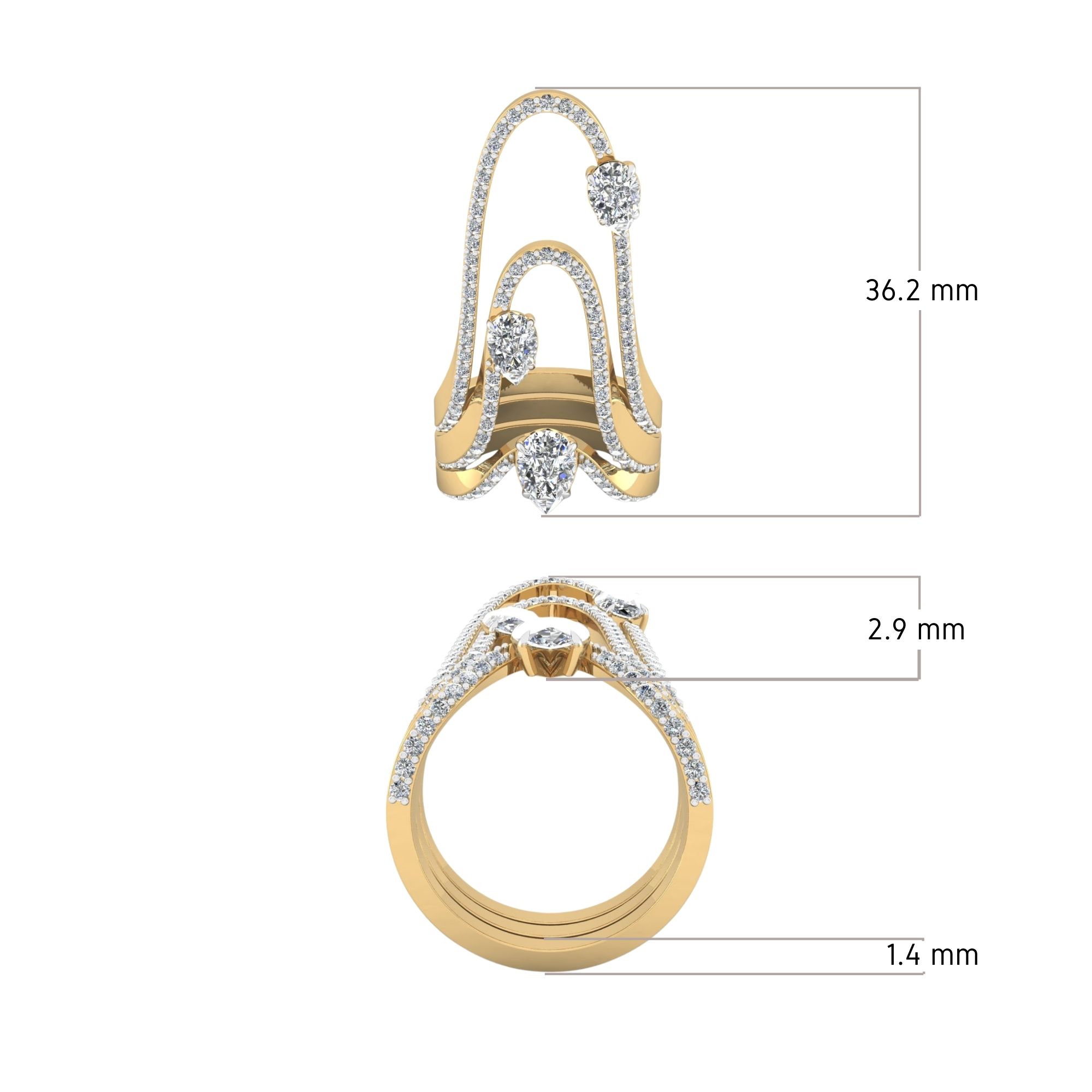 Aurora Flow Ring