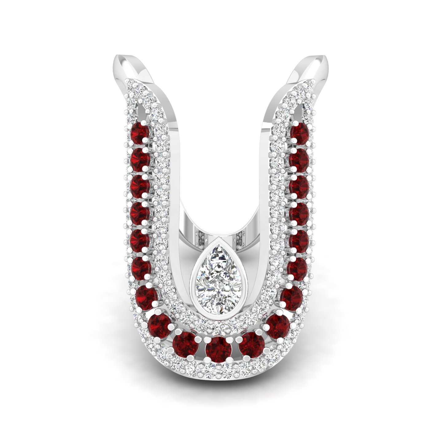 Crimson Arc Ring