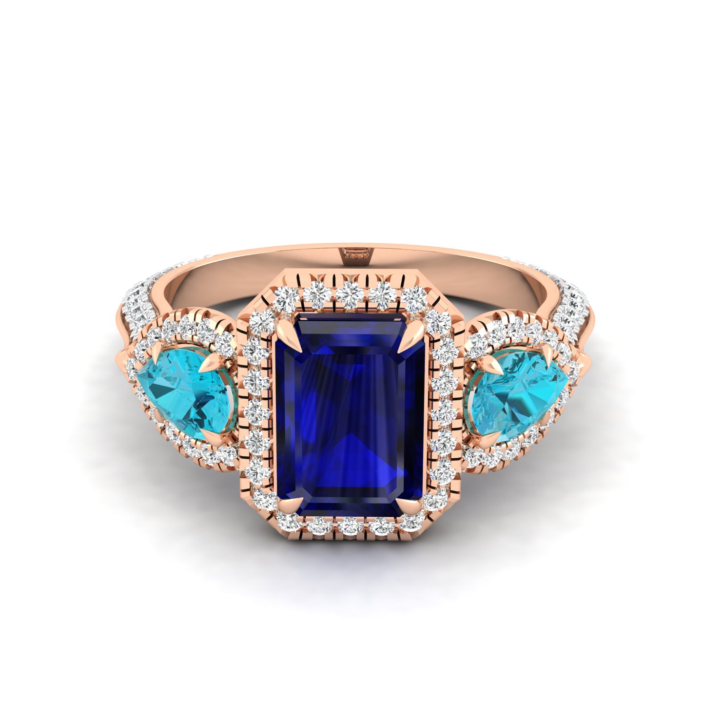 The Tanzanite Oasis Ring