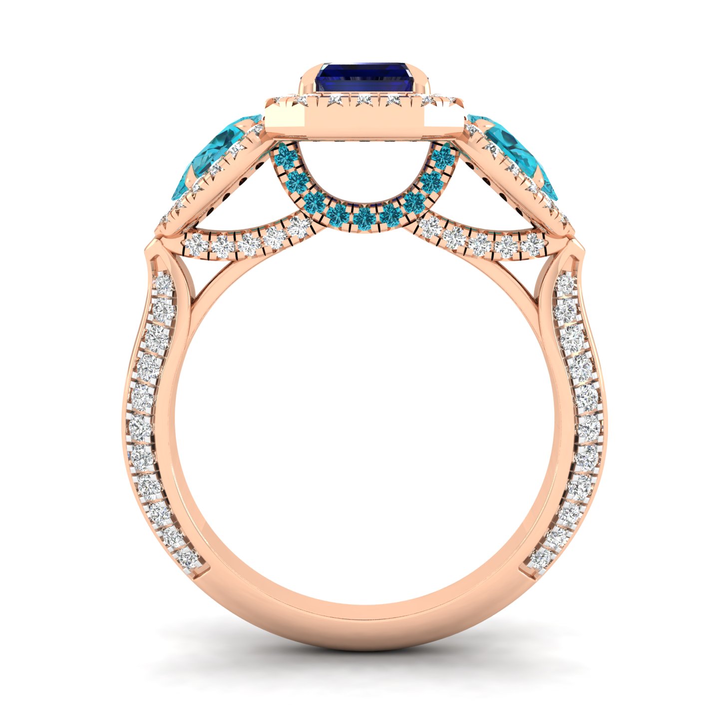 The Tanzanite Oasis Ring