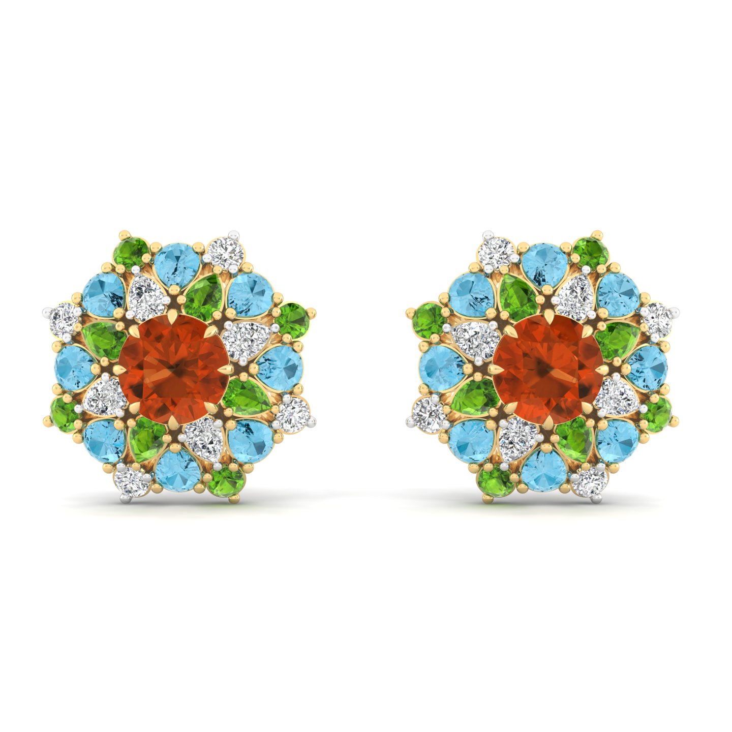 Carnival Bloom Studs