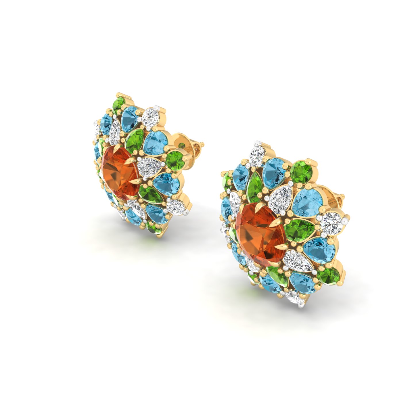Carnival Bloom Studs