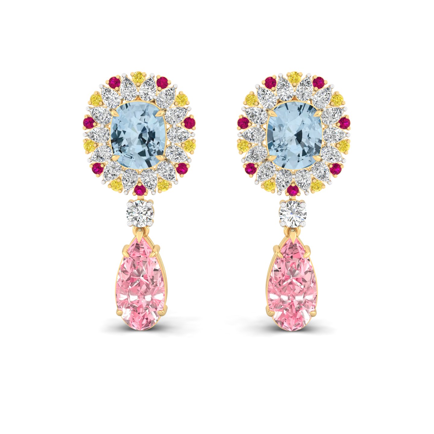Confetti Drop Earrings