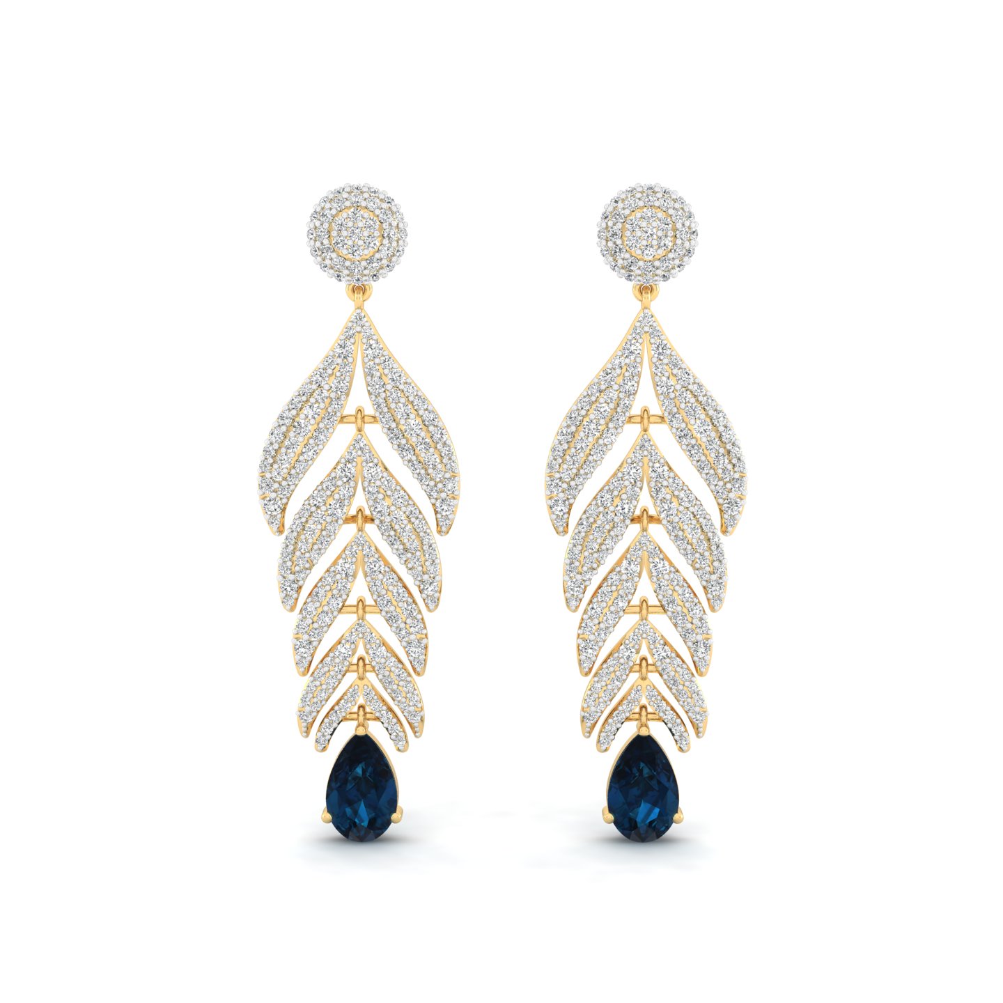 Midnight Feather Drops