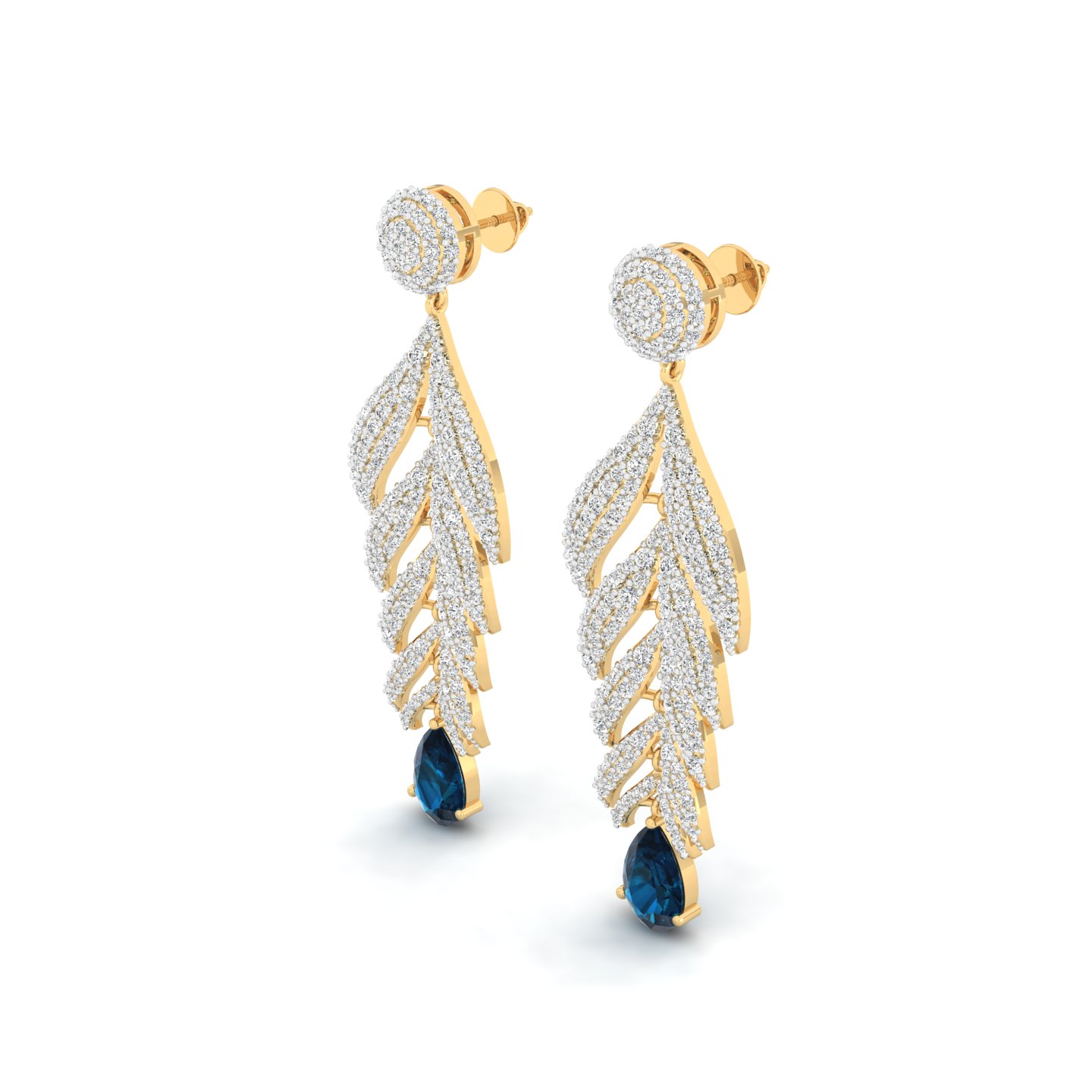 Midnight Feather Drops