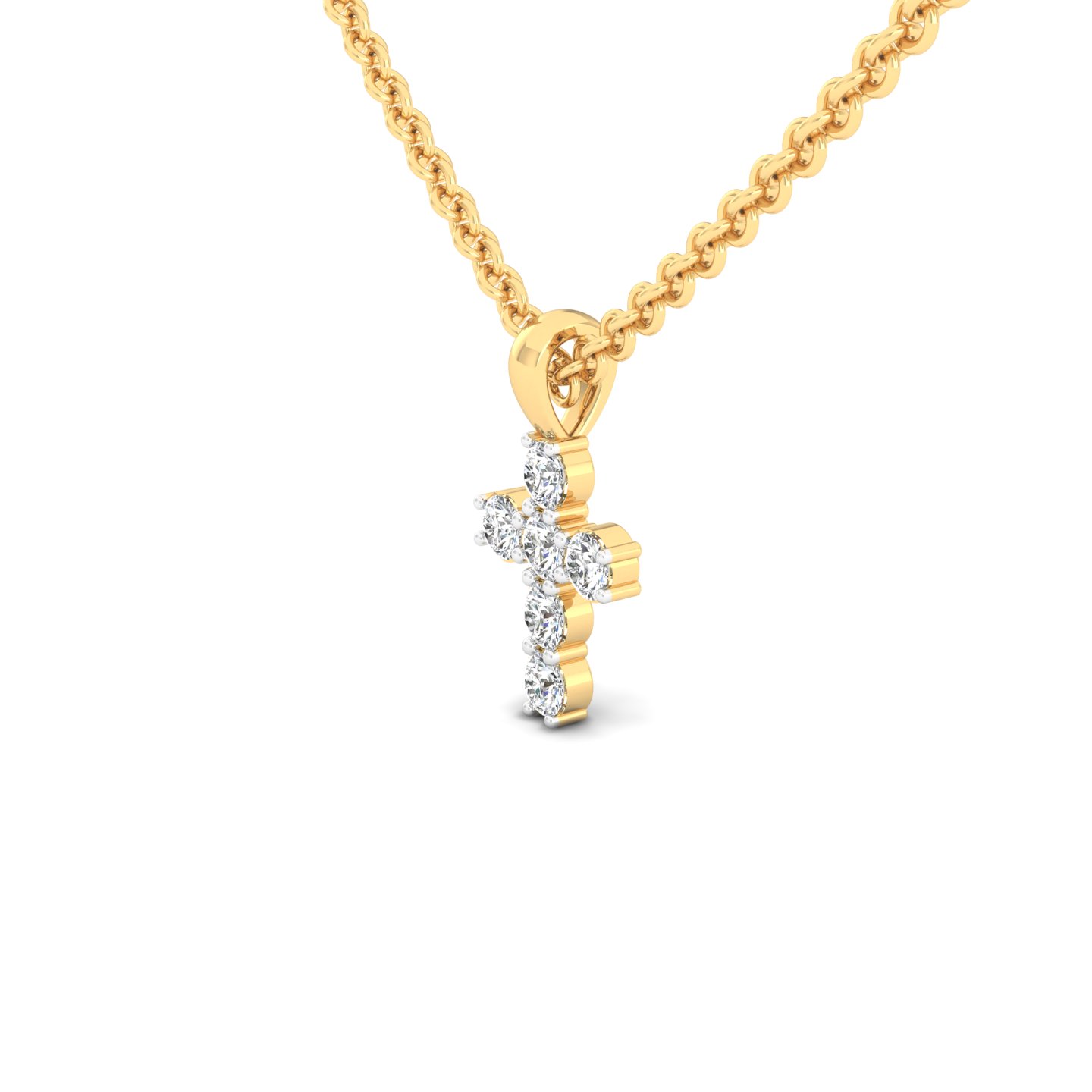 Diamond Cross Pendant