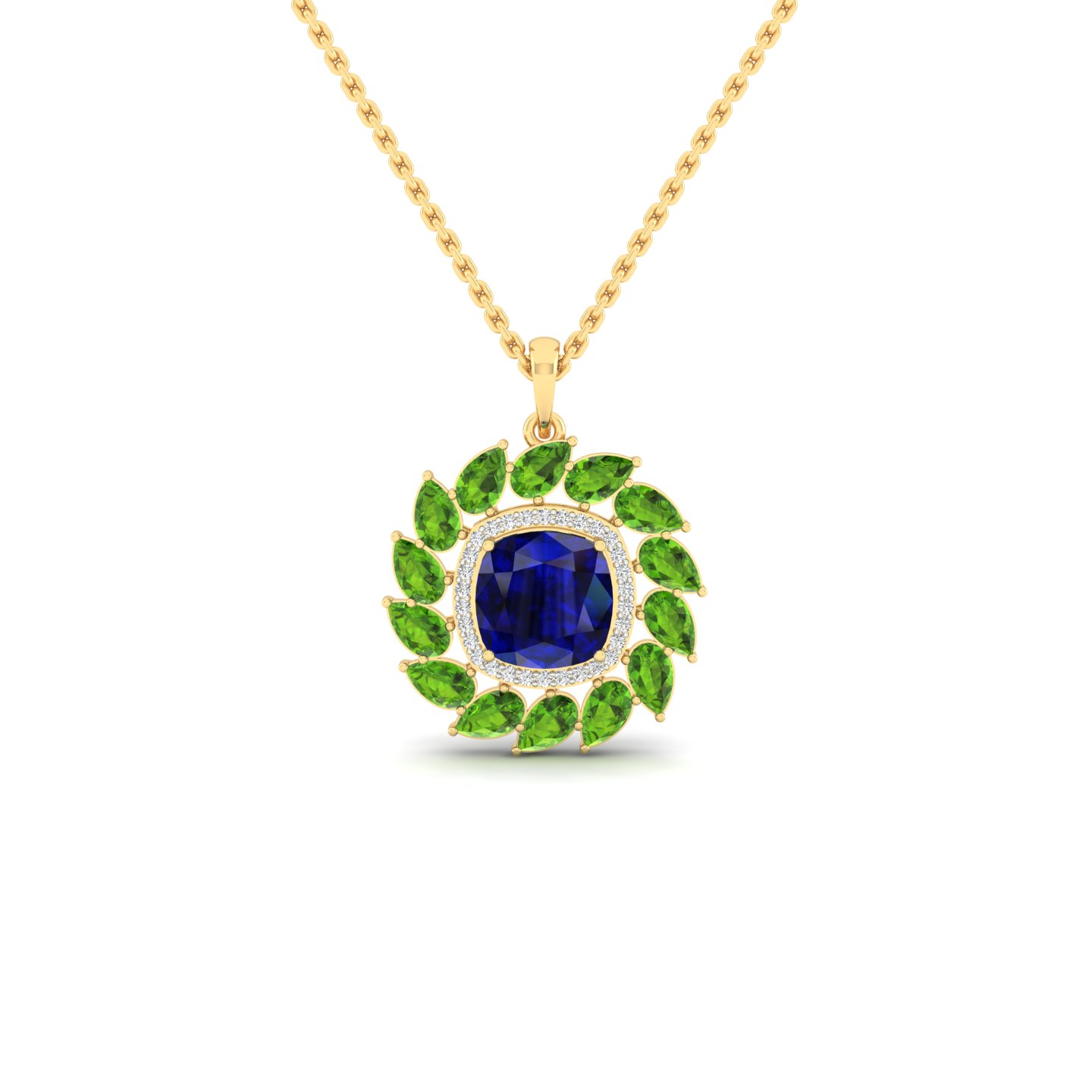 Blue Blossom Pendant