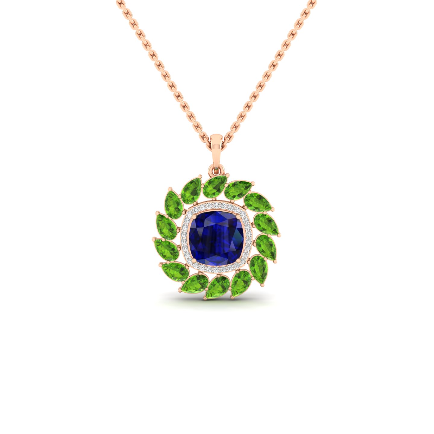 Blue Blossom Pendant