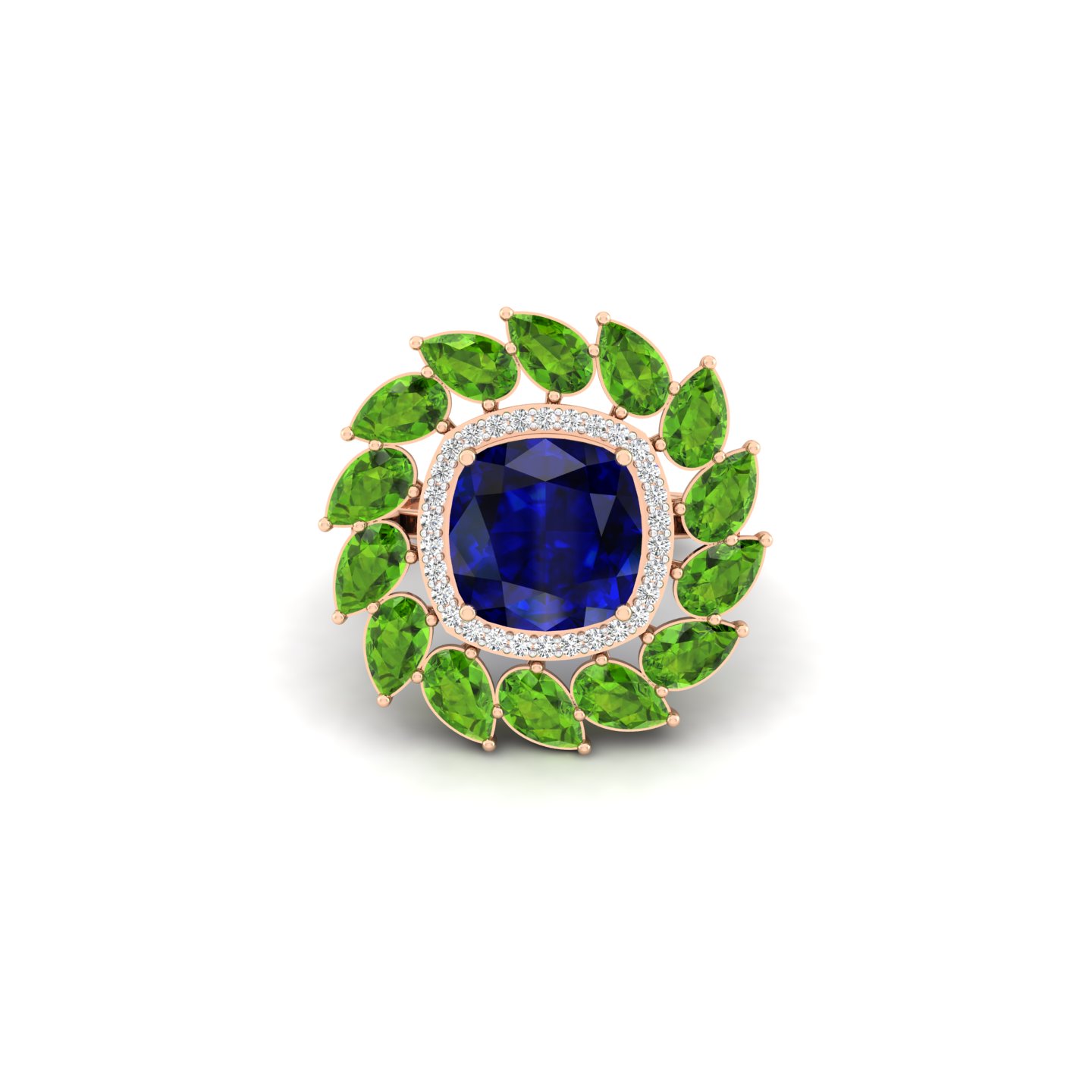Sapphire Garden Ring