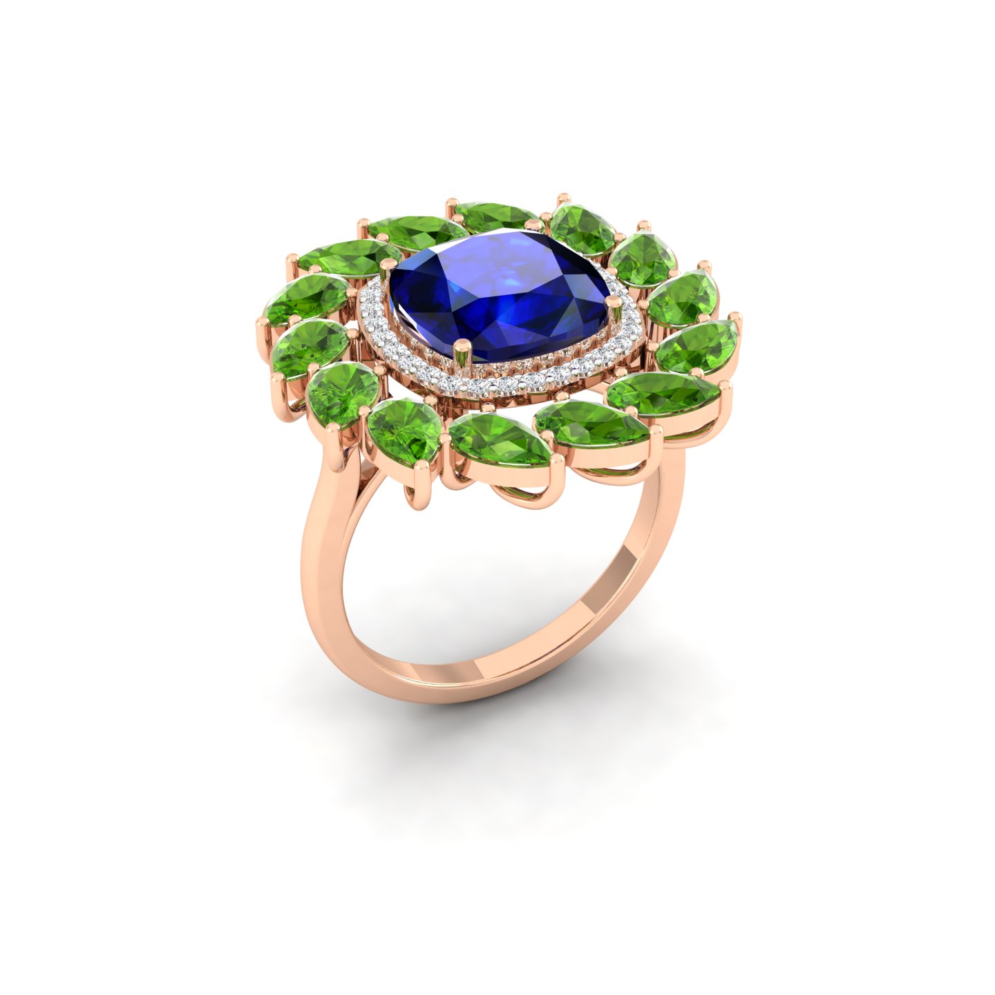 Sapphire Garden Ring