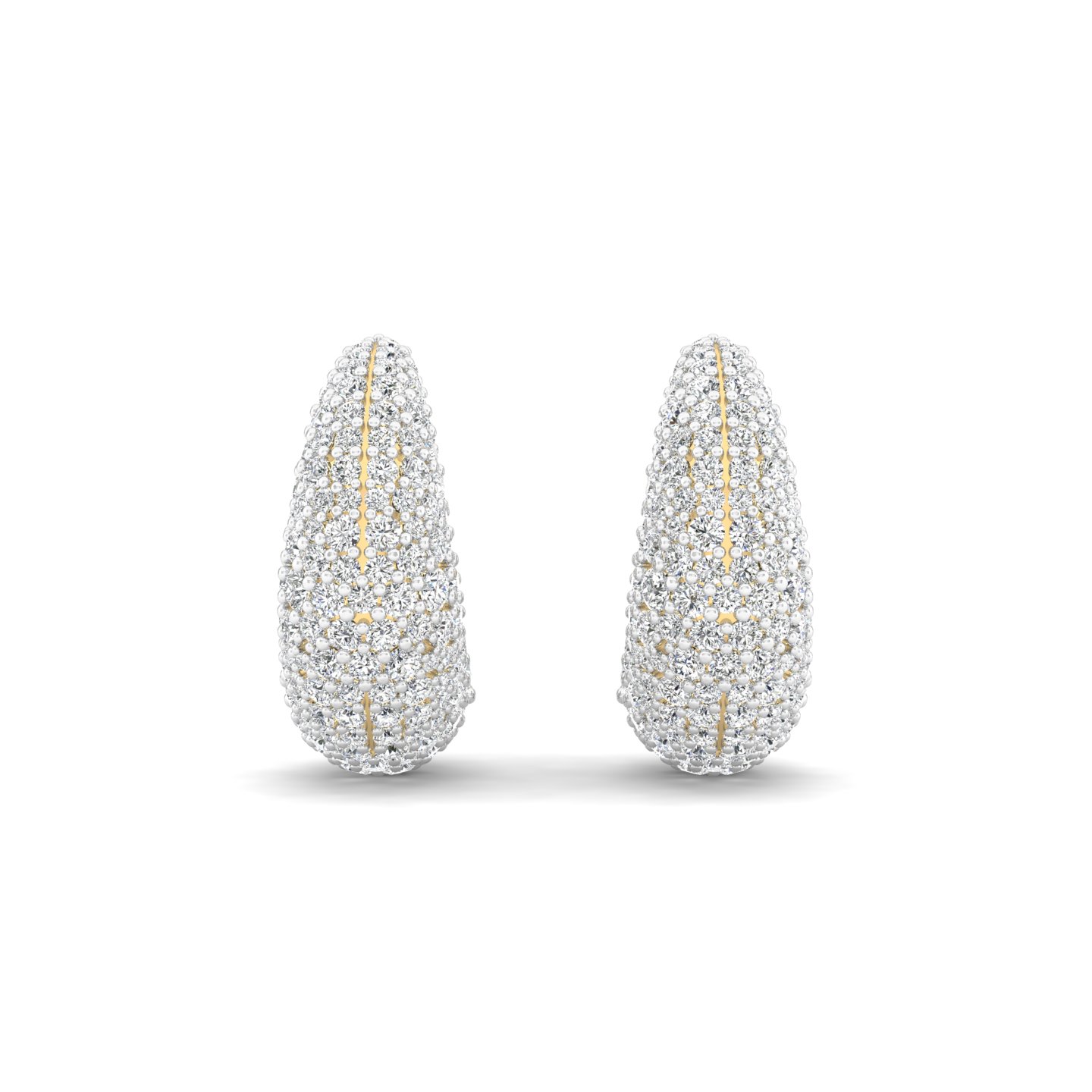 Luna Pave Hoops